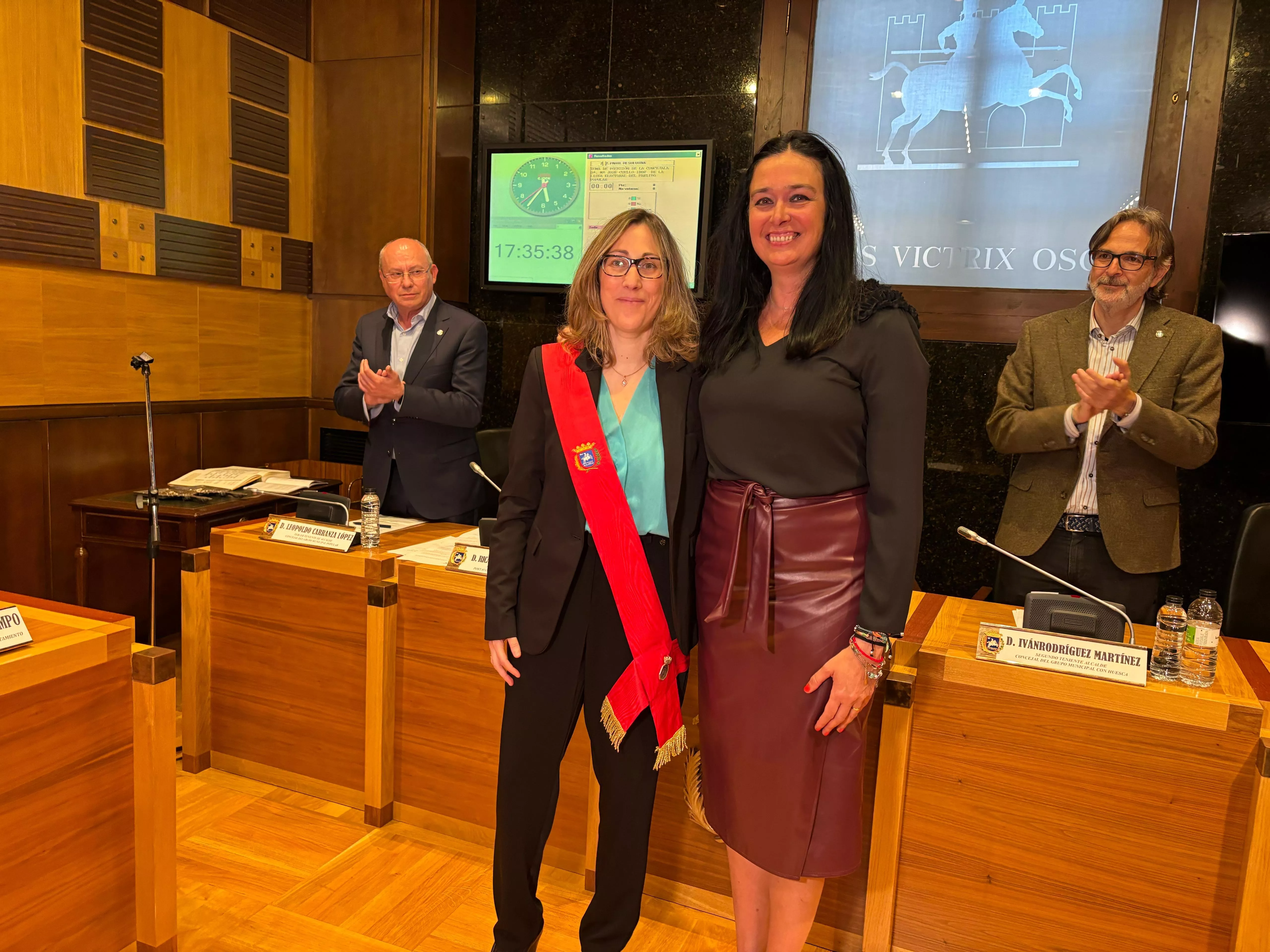 María José Cuello ha tomado posesión de su cargo en la sesión plenaria.