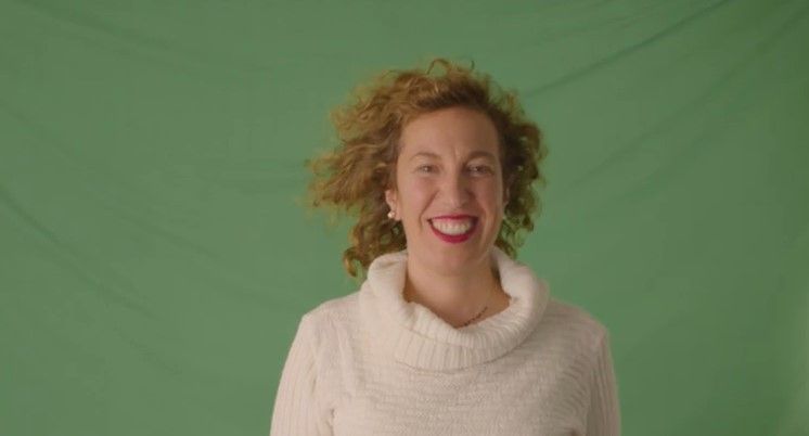 Imágenes del vídeo grabado por la AECC del Bajo Cinca con la canción de Ana Torroja. Fotograma del vídeo