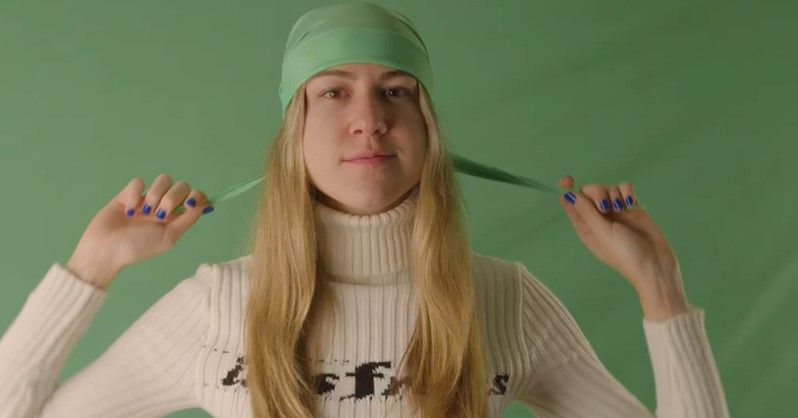 Imágenes del vídeo grabado por la AECC del Bajo Cinca con la canción de Ana Torroja. Fotograma del vídeo