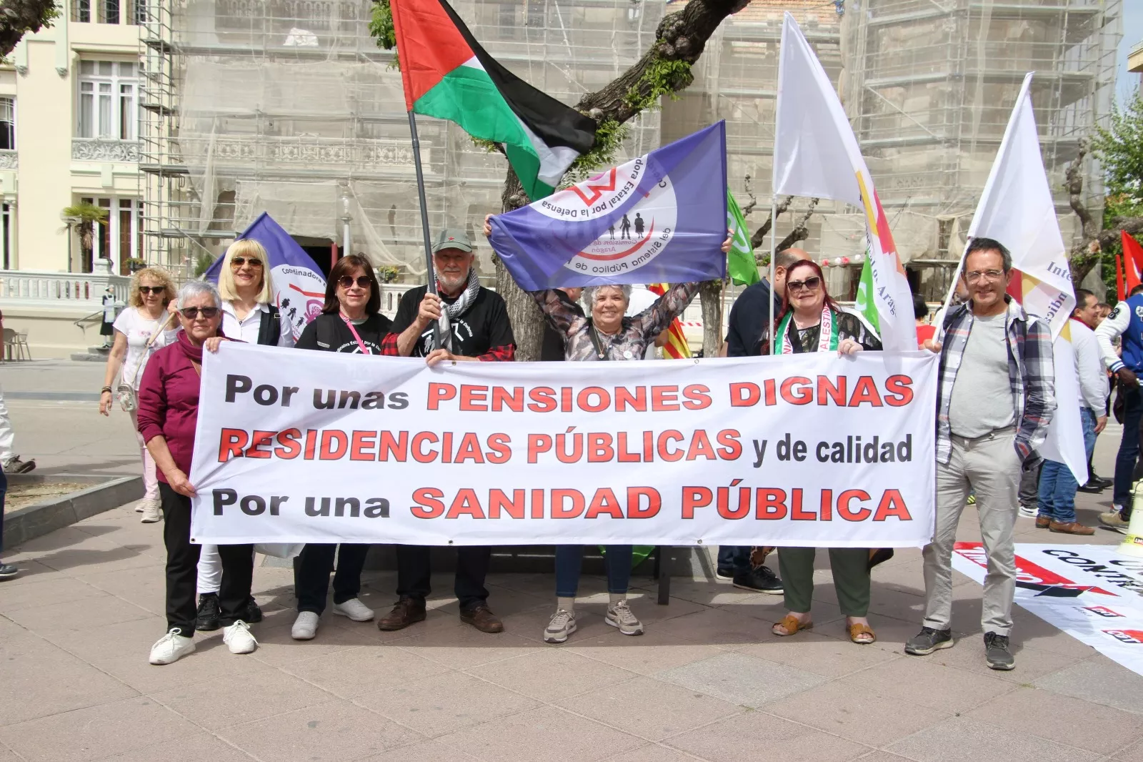 1º de Mayo: Imágenes de la manifestación de CGT, CNT, IA y OSTA por el Día del Trabajo. Foto Carlos Neofato