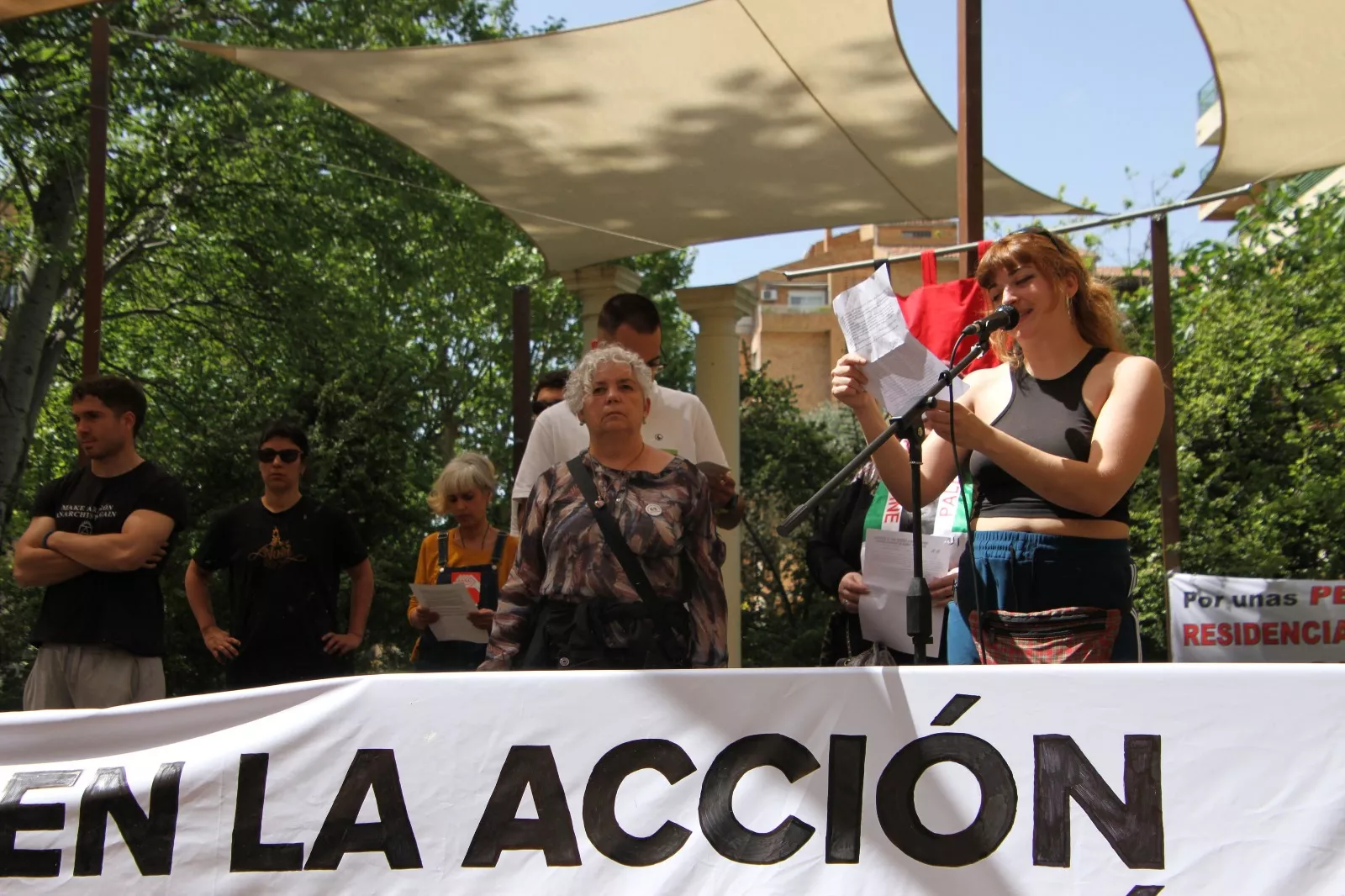 1º de Mayo: Imágenes de la manifestación de CGT, CNT, IA y OSTA por el Día del Trabajo. Foto Carlos Neofato