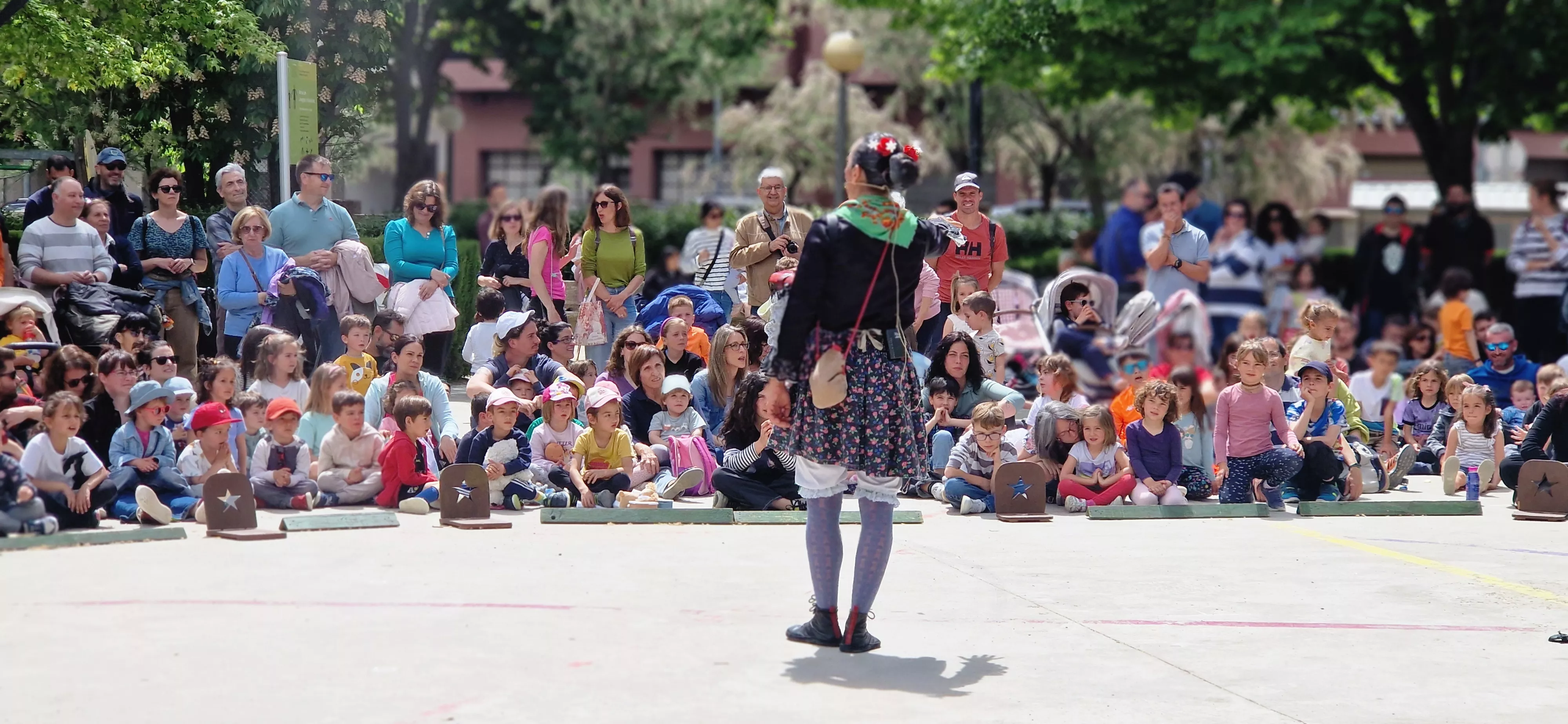 "Circo Jotero" de la compañía Monopájaro Verde. Foto Myriam Martínez