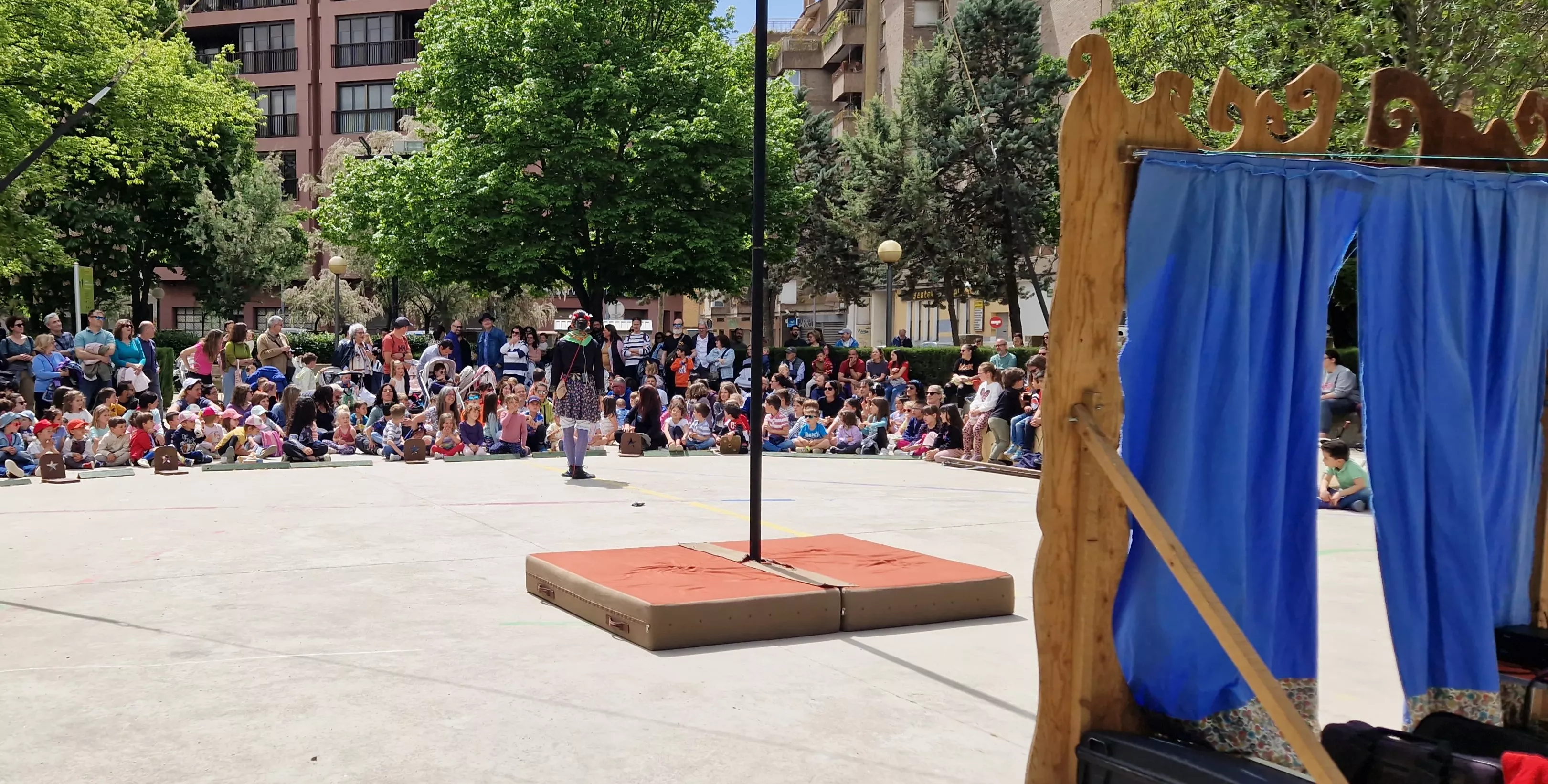 "Circo Jotero" de la compañía Monopájaro Verde. Foto Myriam Martínez