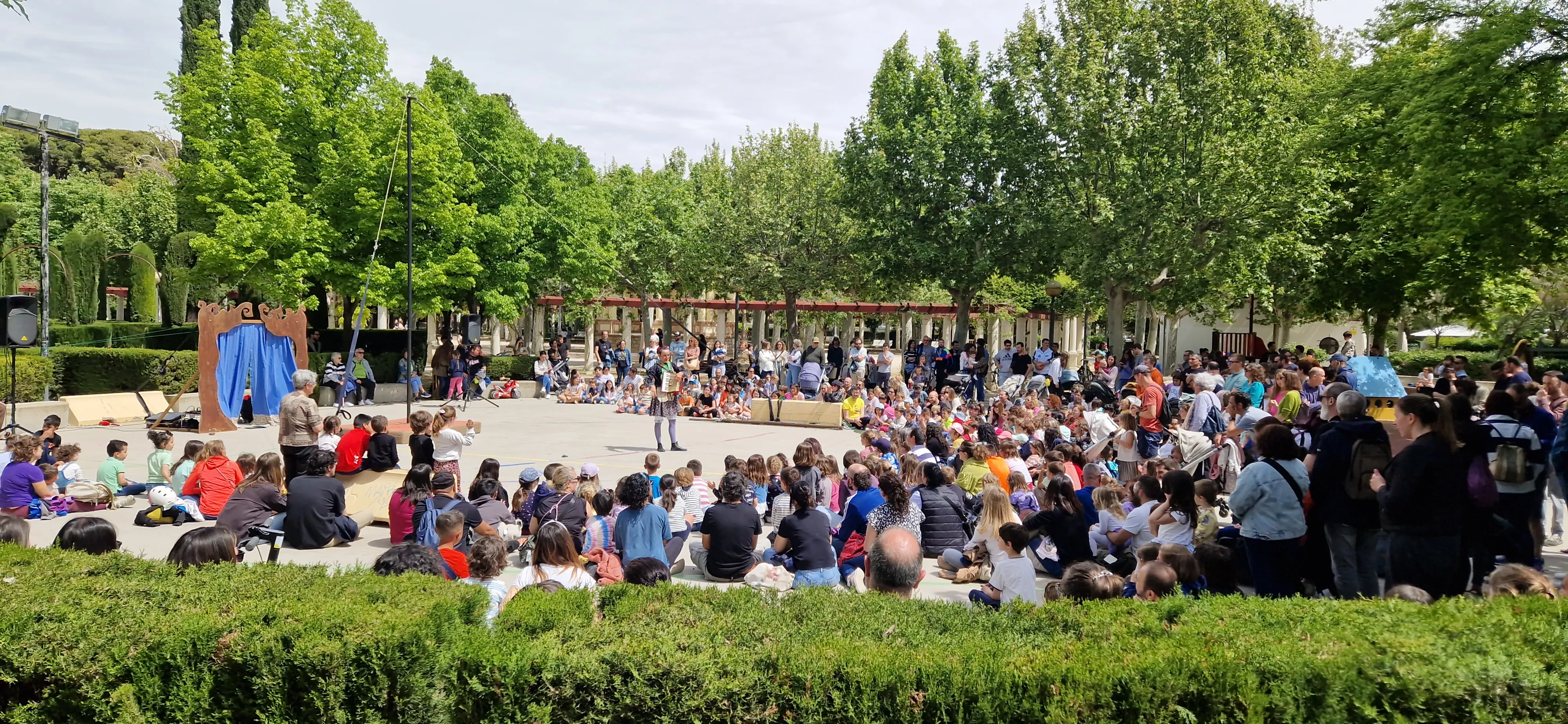 "Circo Jotero" de la compañía Monopájaro Verde. Foto Myriam Martínez