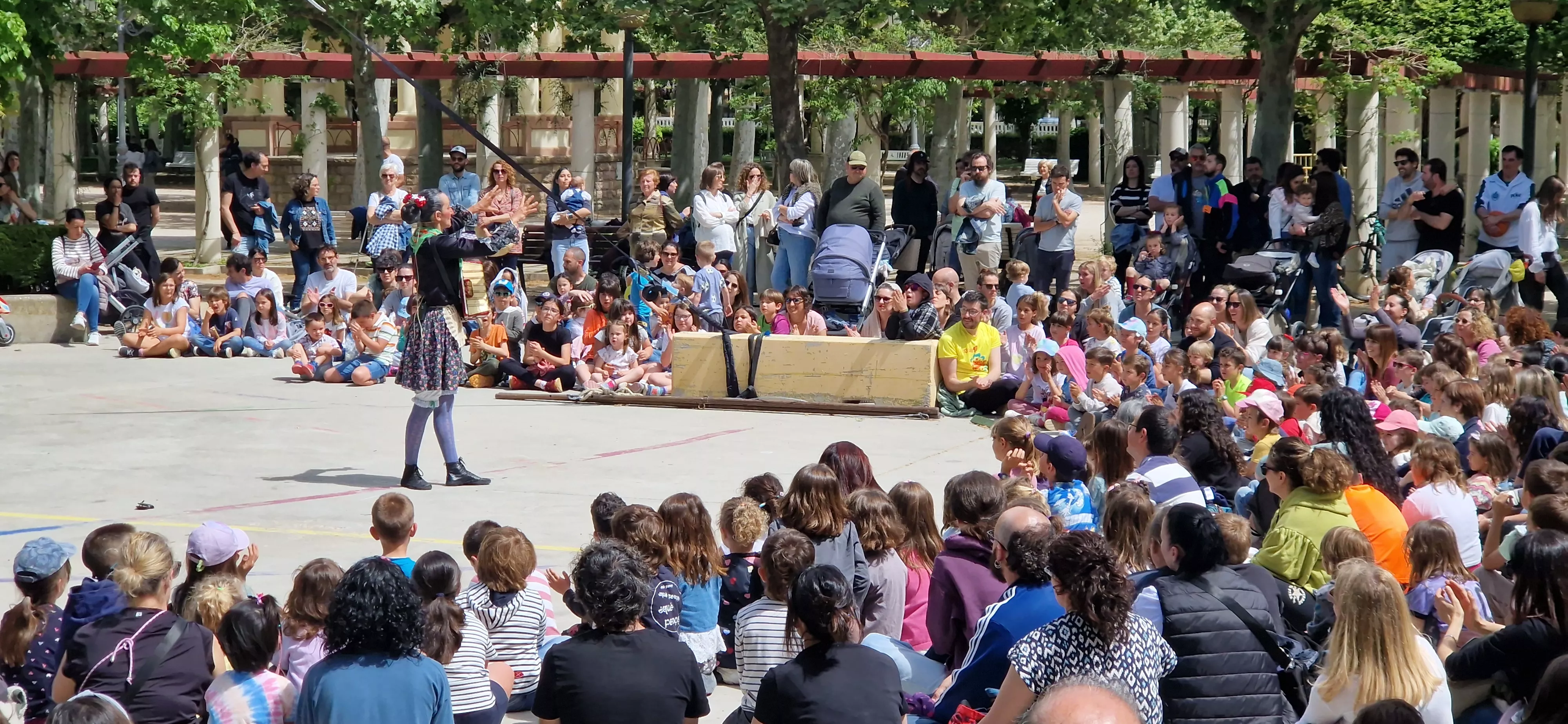 "Circo Jotero" de la compañía Monopájaro Verde. Foto Myriam Martínez
