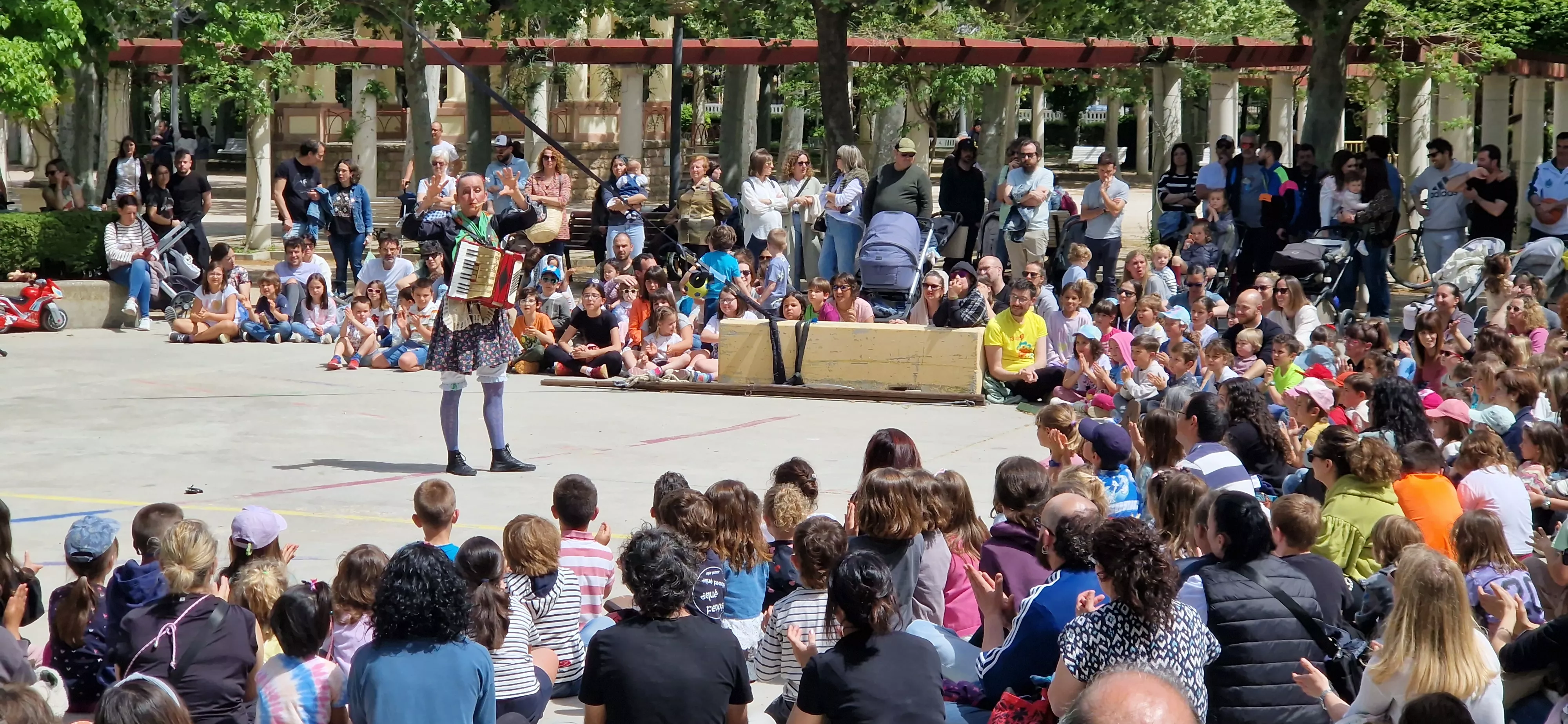 "Circo Jotero" de la compañía Monopájaro Verde. Foto Myriam Martínez