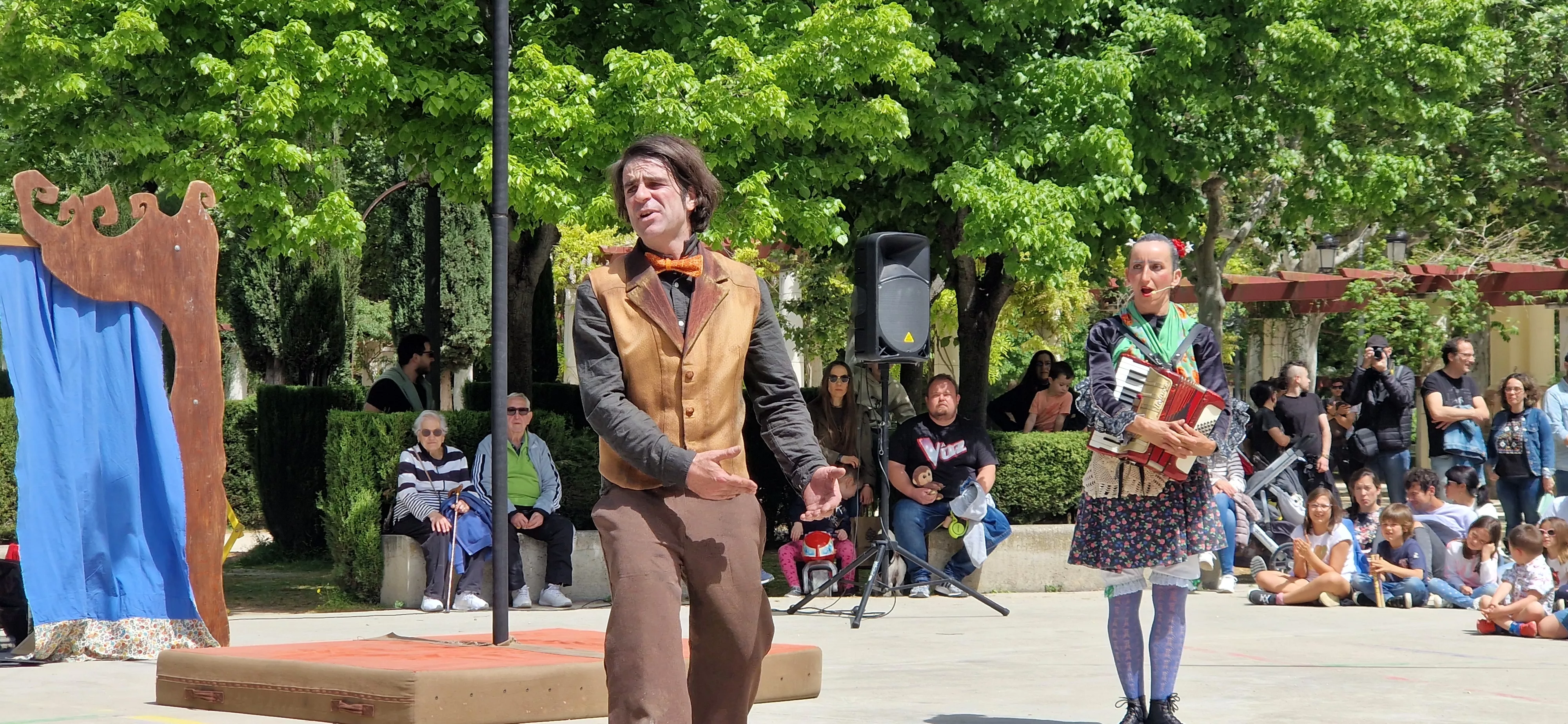 "Circo Jotero" de la compañía Monopájaro Verde. Foto Myriam Martínez