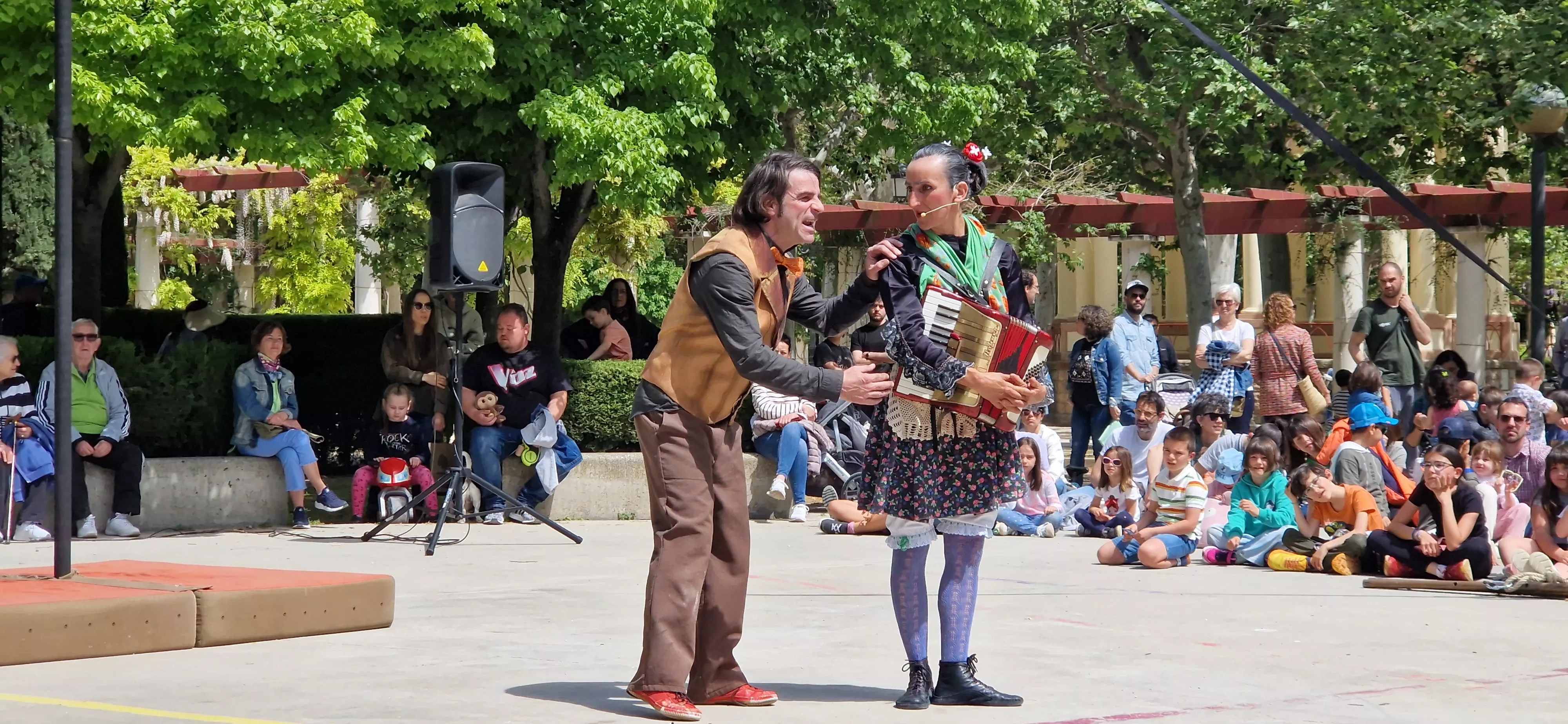 "Circo Jotero" de la compañía Monopájaro Verde. Foto Myriam Martínez