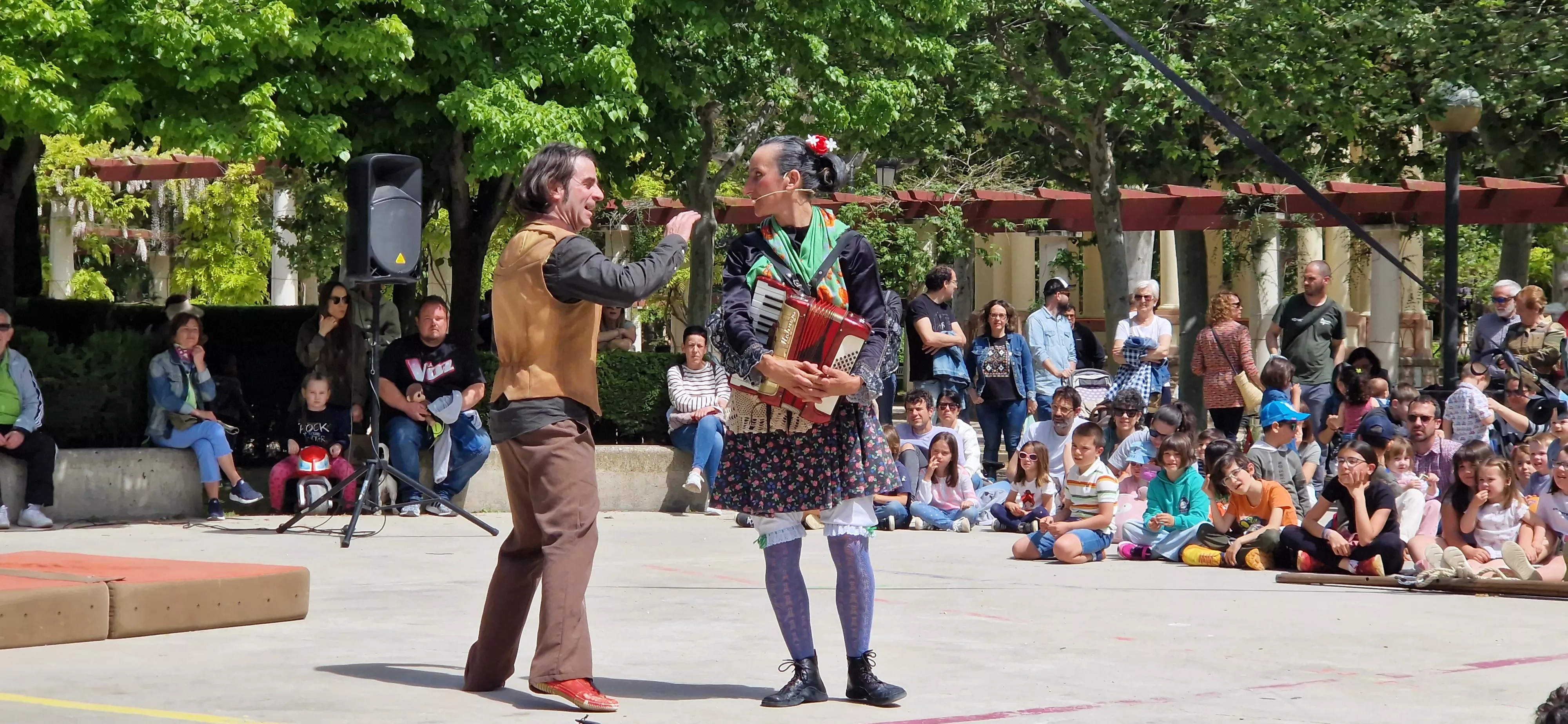 "Circo Jotero" de la compañía Monopájaro Verde. Foto Myriam Martínez