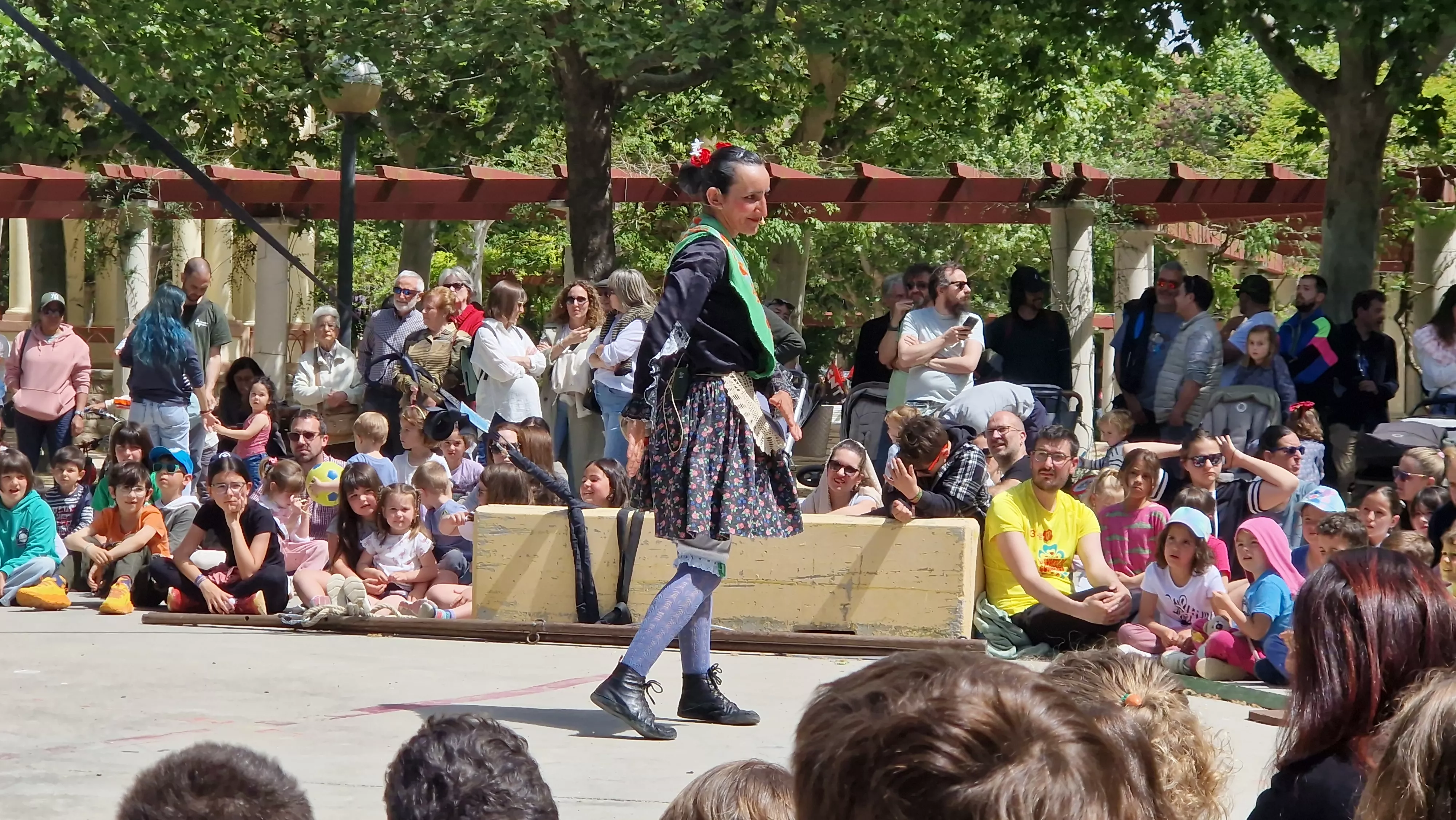 "Circo Jotero" de la compañía Monopájaro Verde. Foto Myriam Martínez