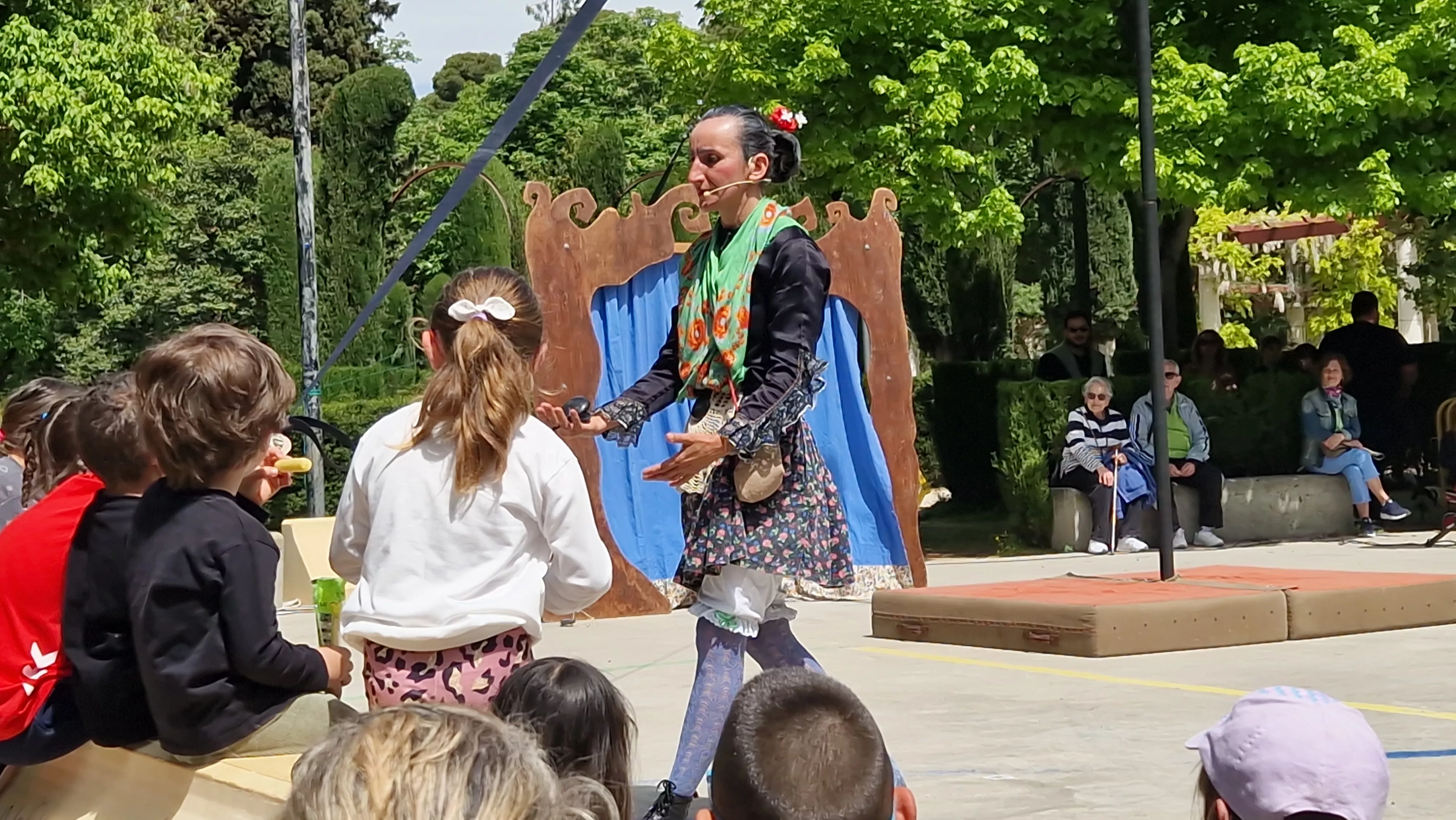 "Circo Jotero" de la compañía Monopájaro Verde. Foto Myriam Martínez