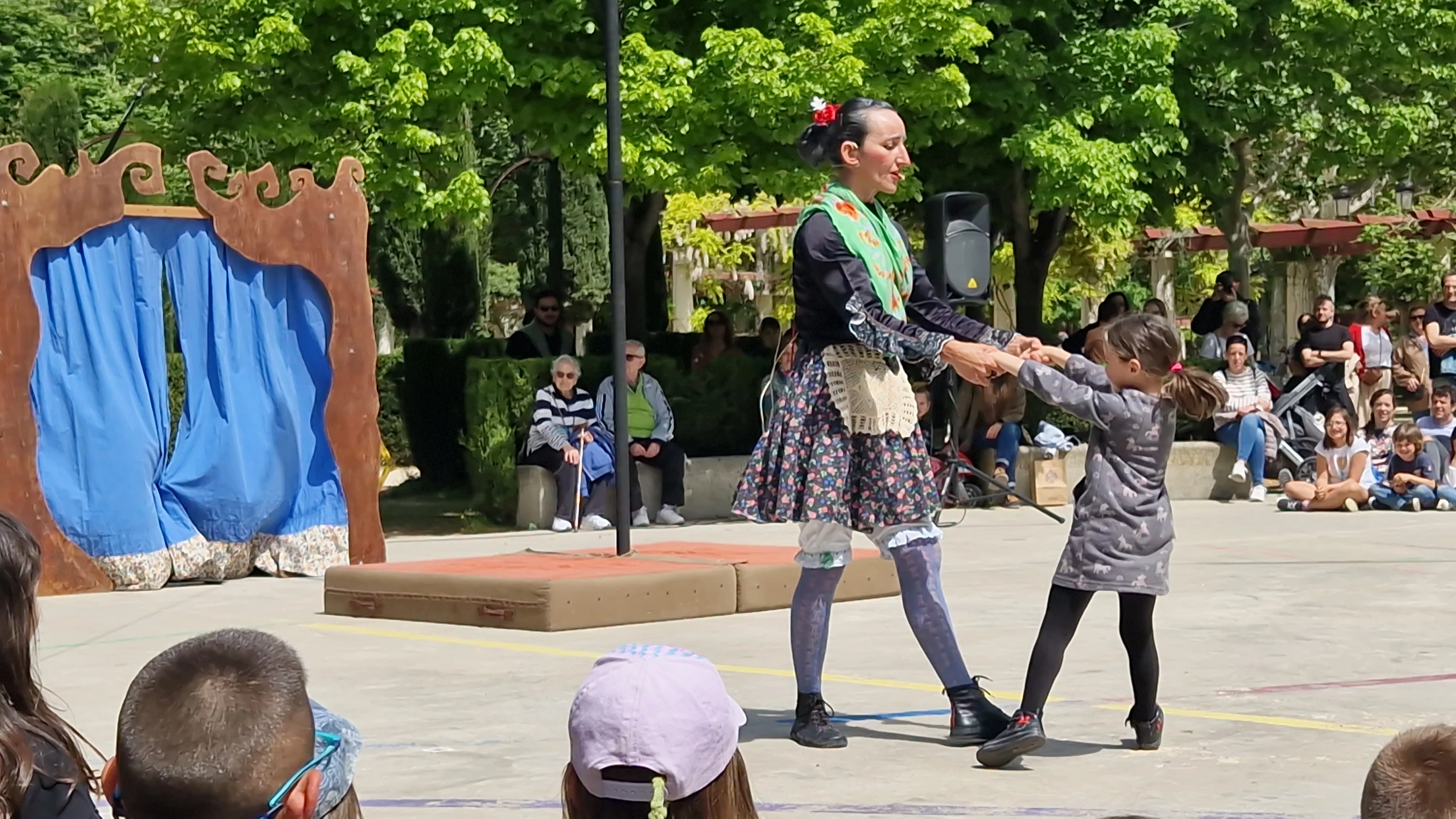 "Circo Jotero" de la compañía Monopájaro Verde. Foto Myriam Martínez