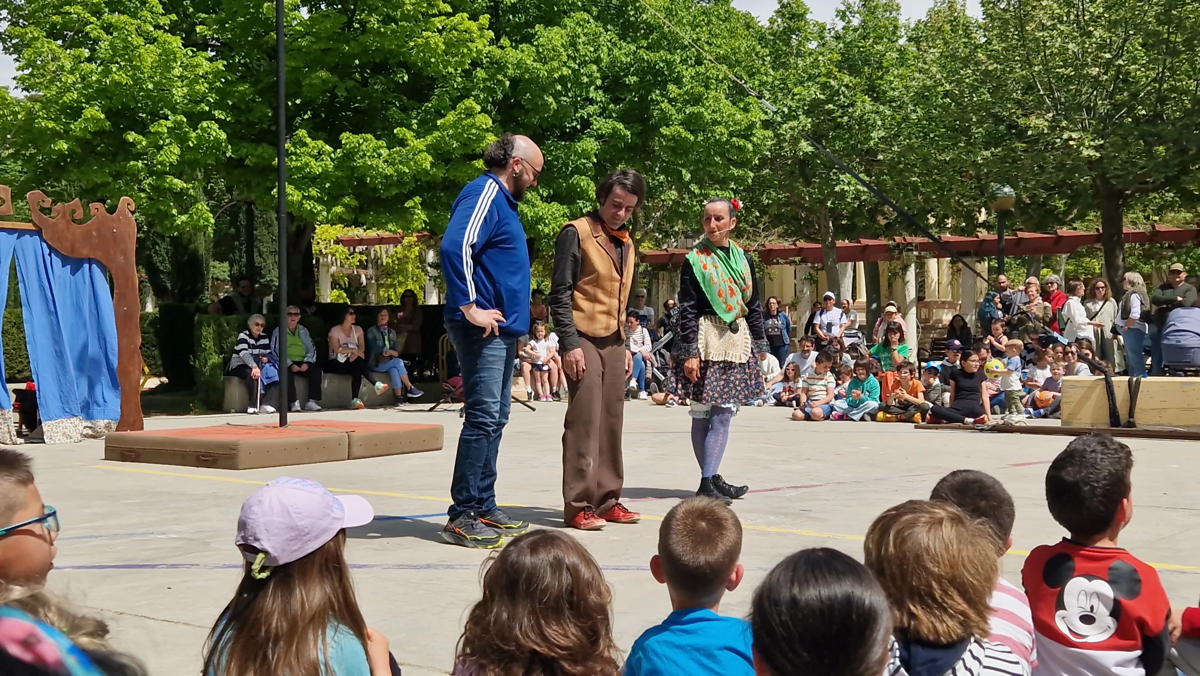 "Circo Jotero" de la compañía Monopájaro Verde. Foto Myriam Martínez