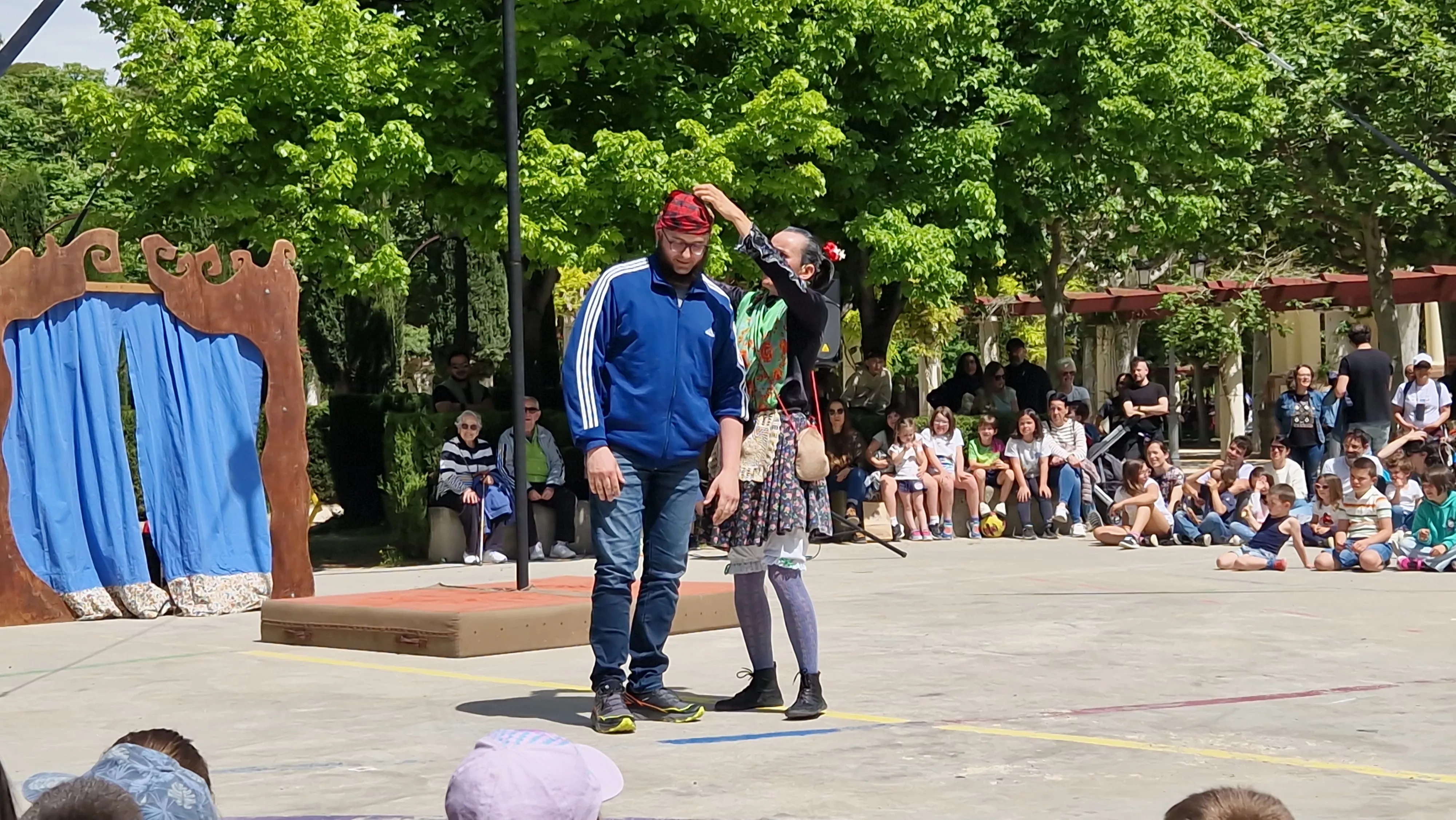 "Circo Jotero" de la compañía Monopájaro Verde. Foto Myriam Martínez