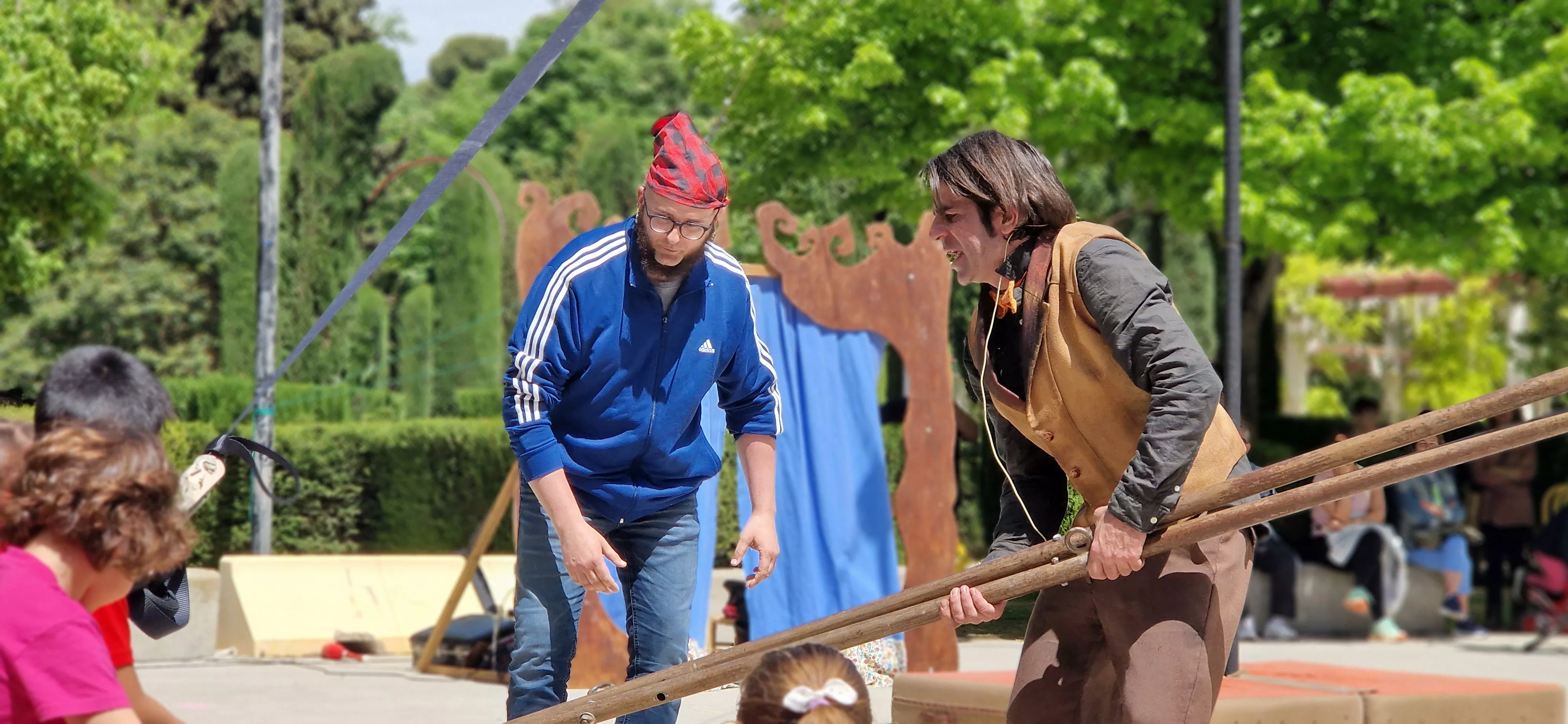 "Circo Jotero" de la compañía Monopájaro Verde. Foto Myriam Martínez