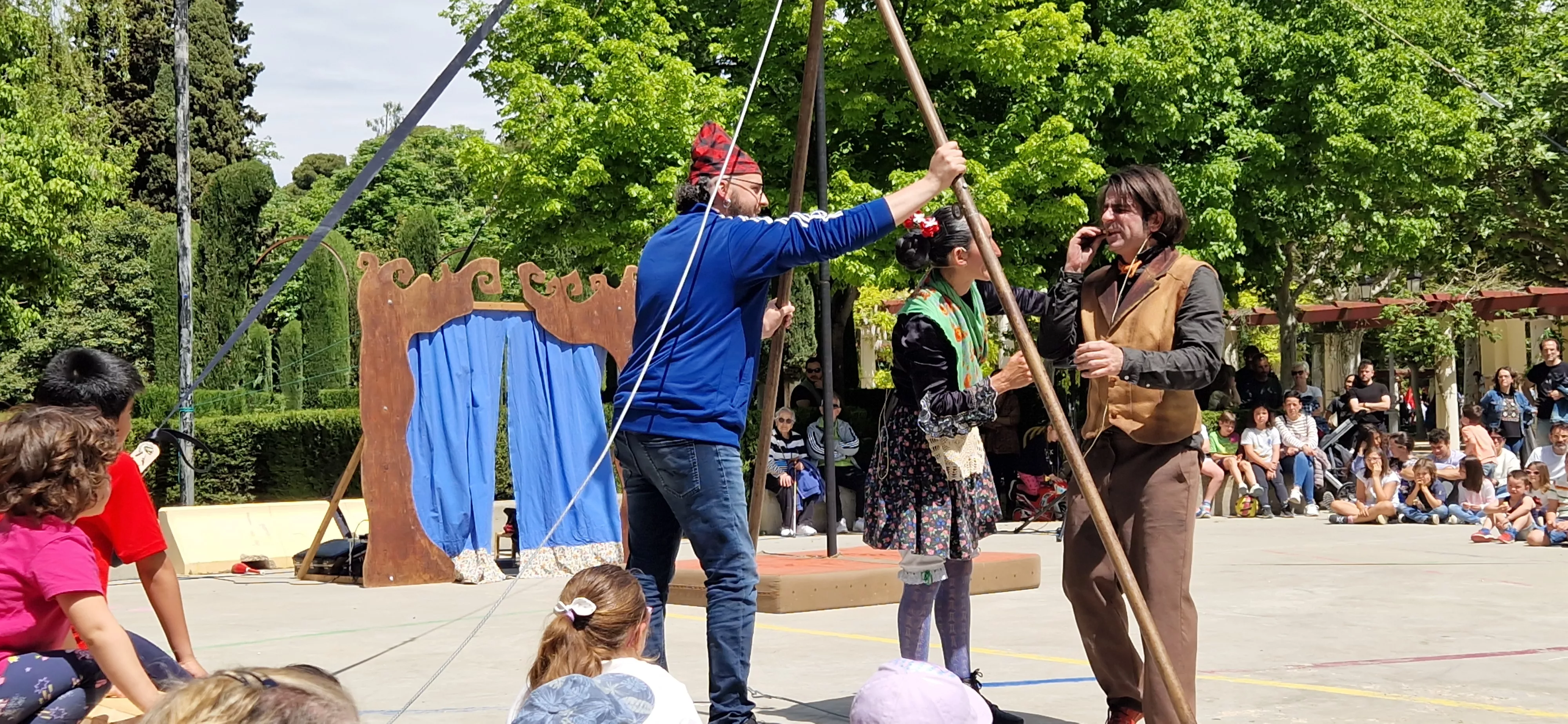 "Circo Jotero" de la compañía Monopájaro Verde. Foto Myriam Martínez
