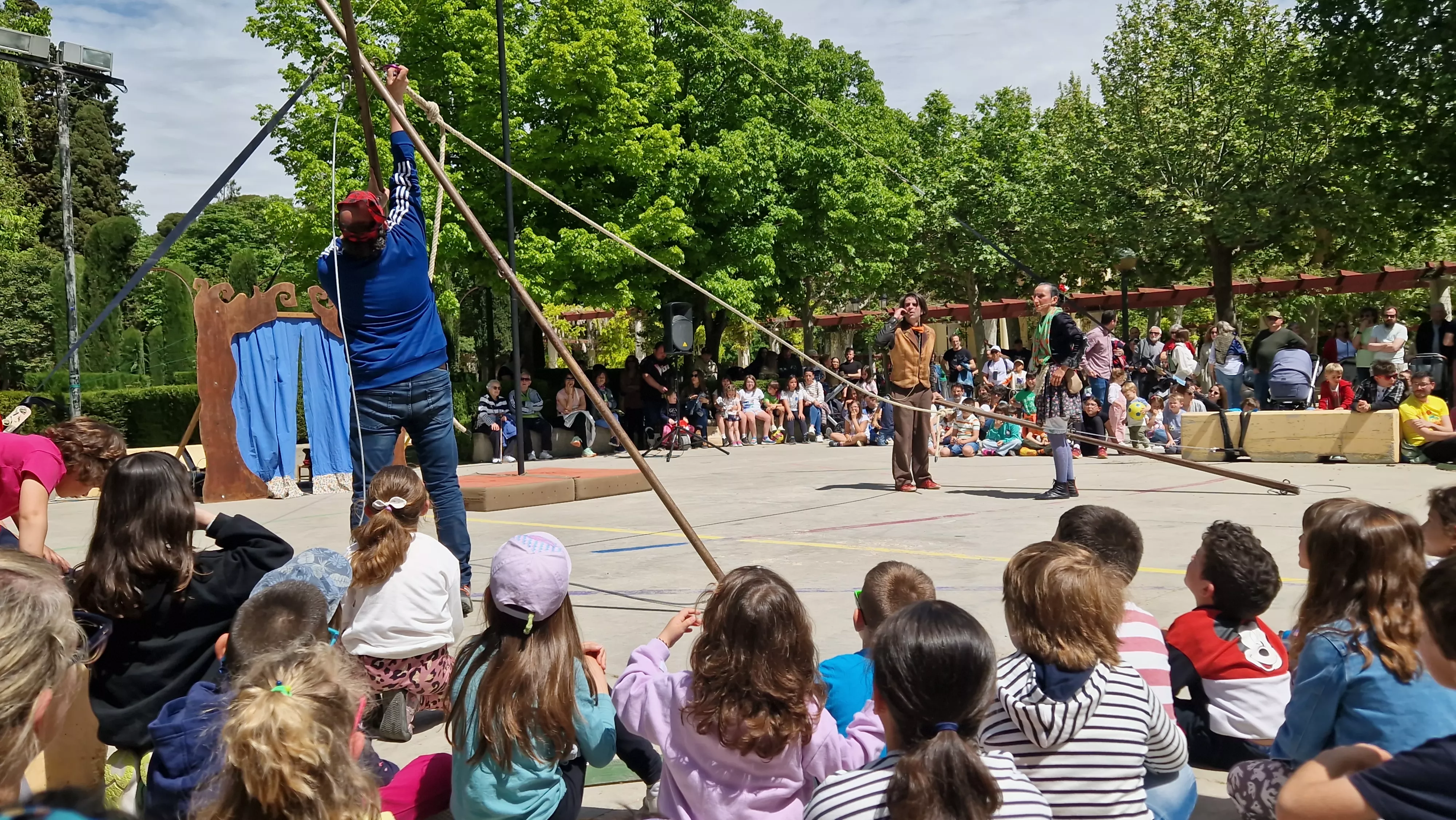 "Circo Jotero" de la compañía Monopájaro Verde. Foto Myriam Martínez