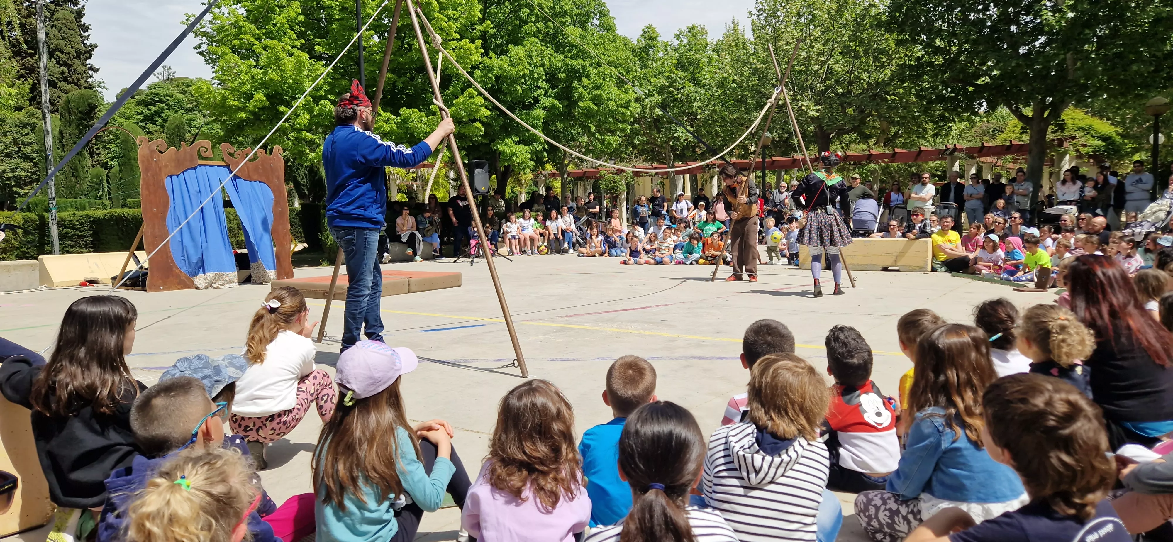 "Circo Jotero" de la compañía Monopájaro Verde. Foto Myriam Martínez