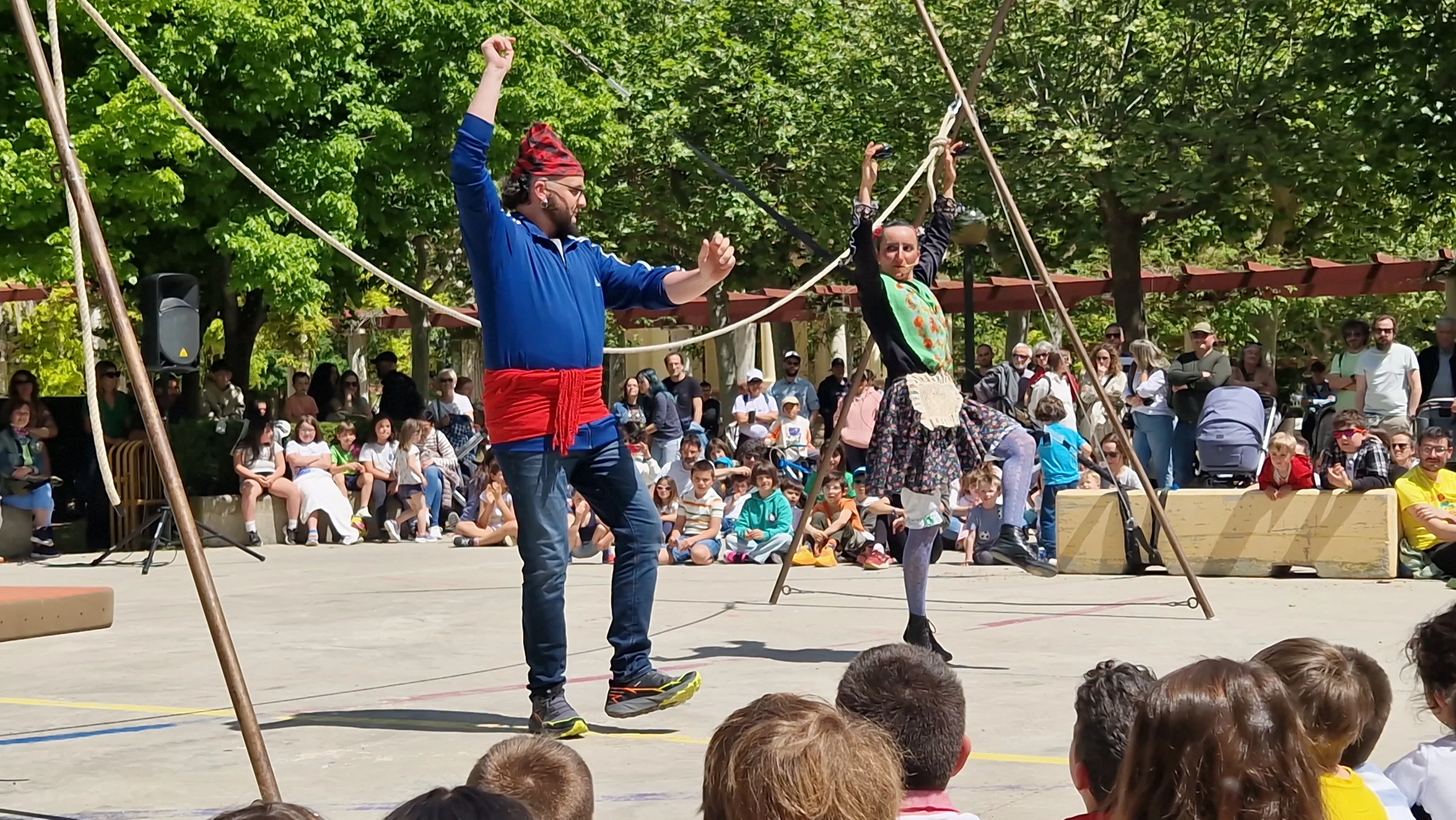 "Circo Jotero" de la compañía Monopájaro Verde. Foto Myriam Martínez
