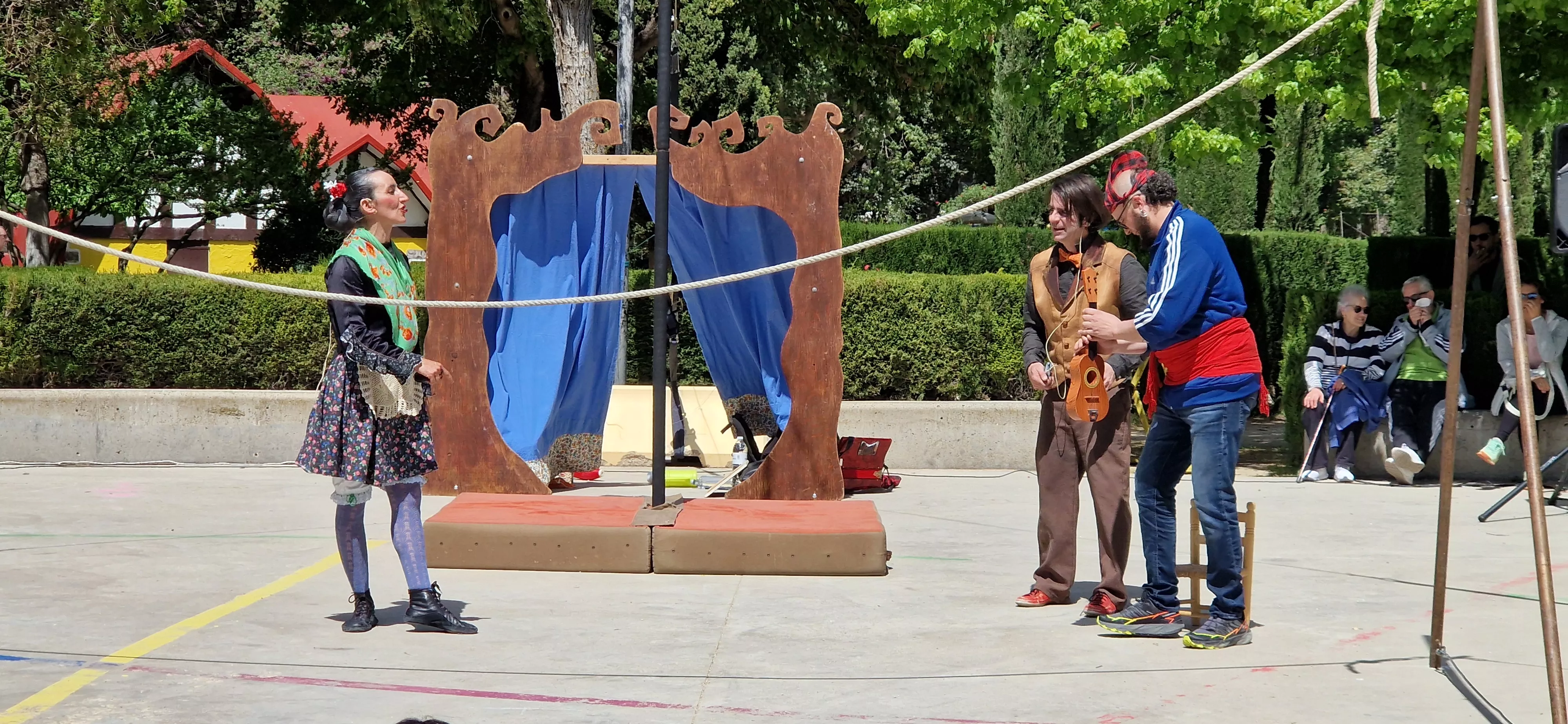 "Circo Jotero" de la compañía Monopájaro Verde. Foto Myriam Martínez
