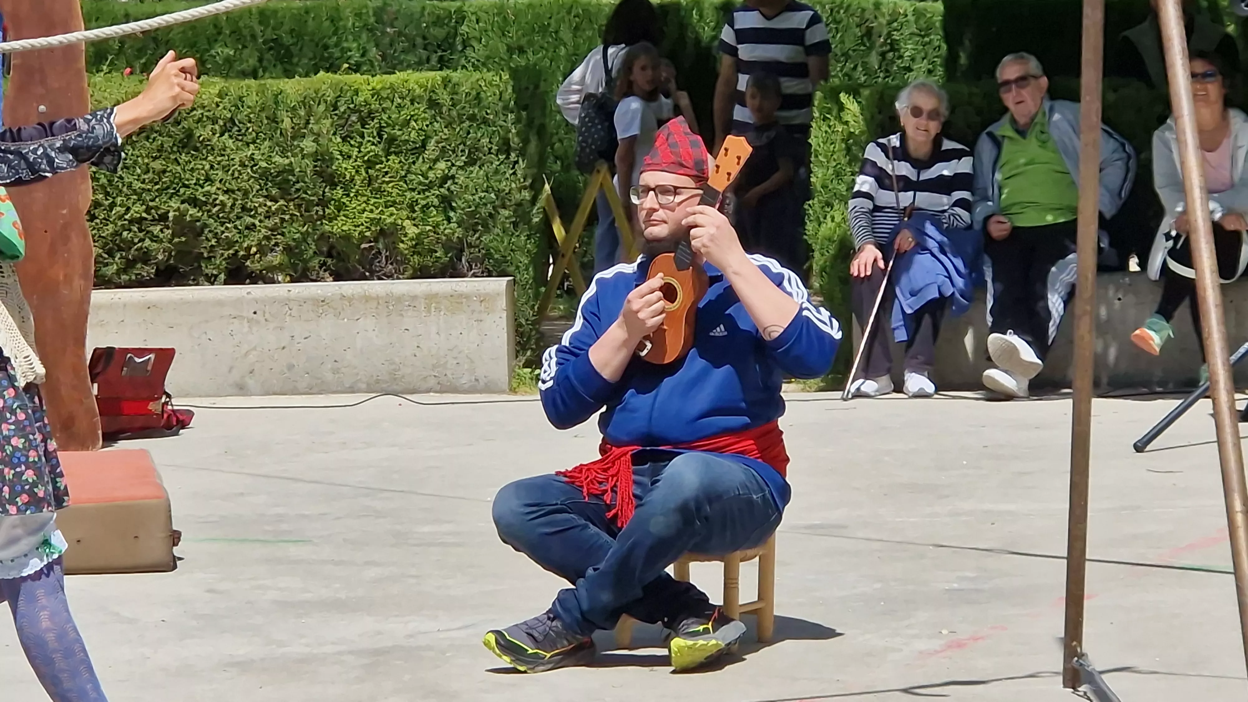 "Circo Jotero" de la compañía Monopájaro Verde. Foto Myriam Martínez