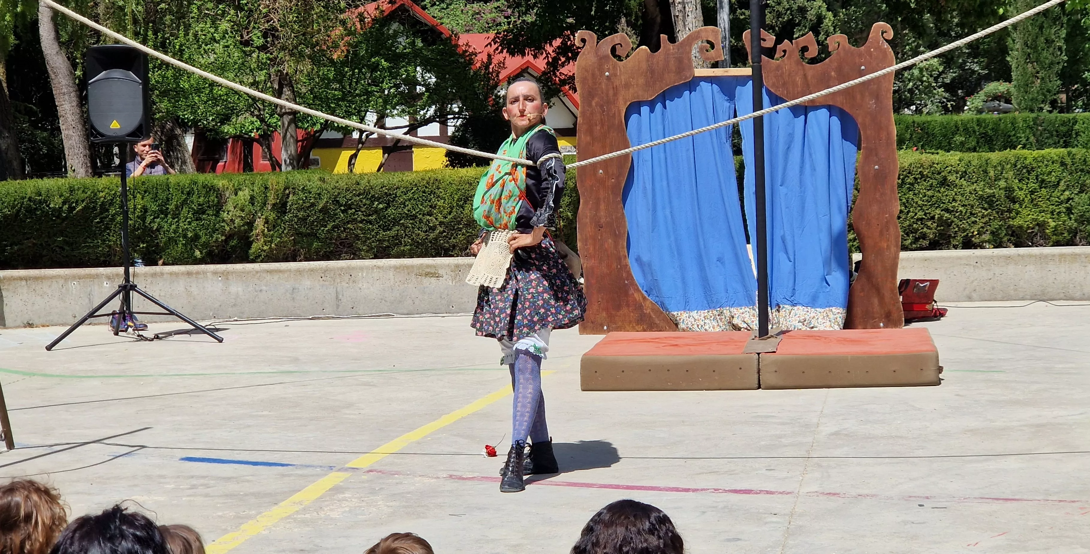 "Circo Jotero" de la compañía Monopájaro Verde. Foto Myriam Martínez