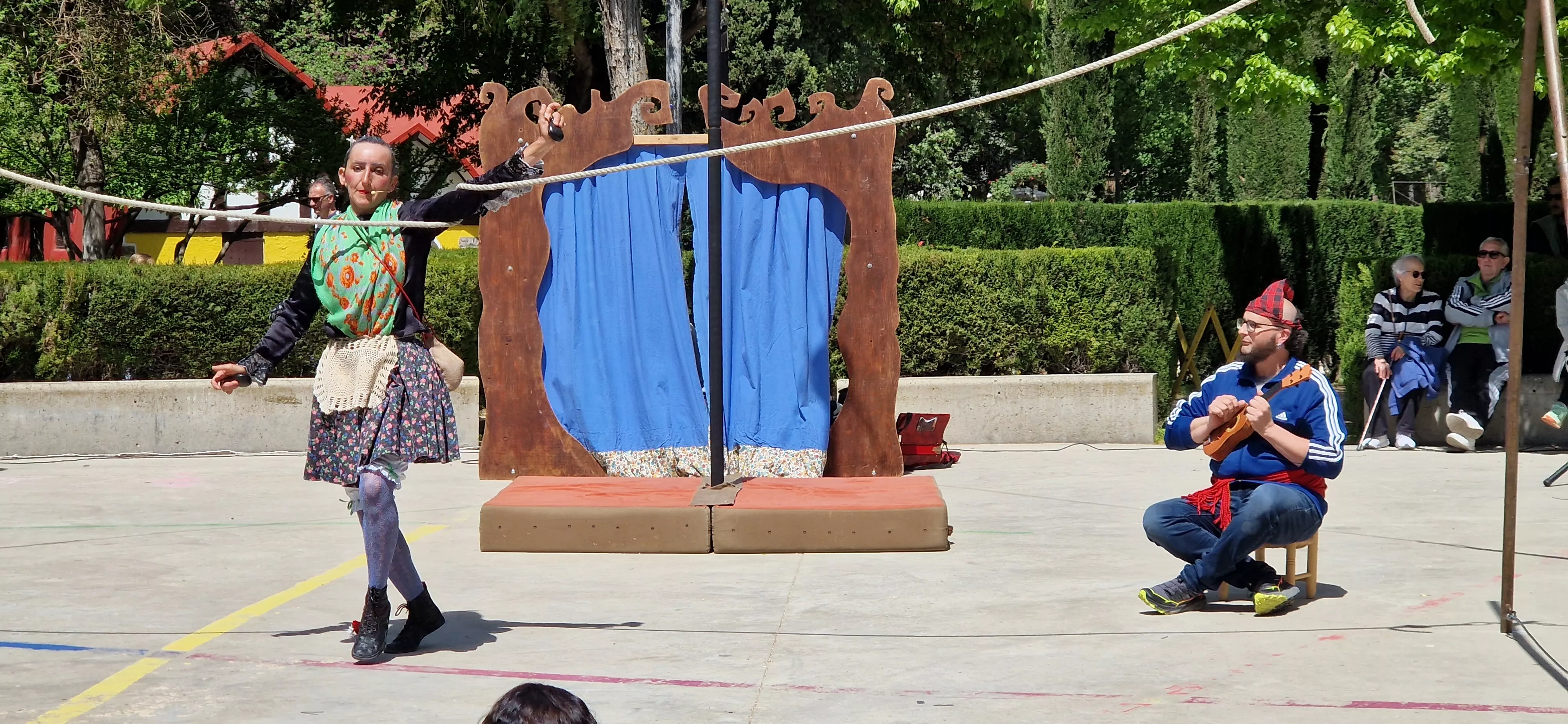 "Circo Jotero" de la compañía Monopájaro Verde. Foto Myriam Martínez