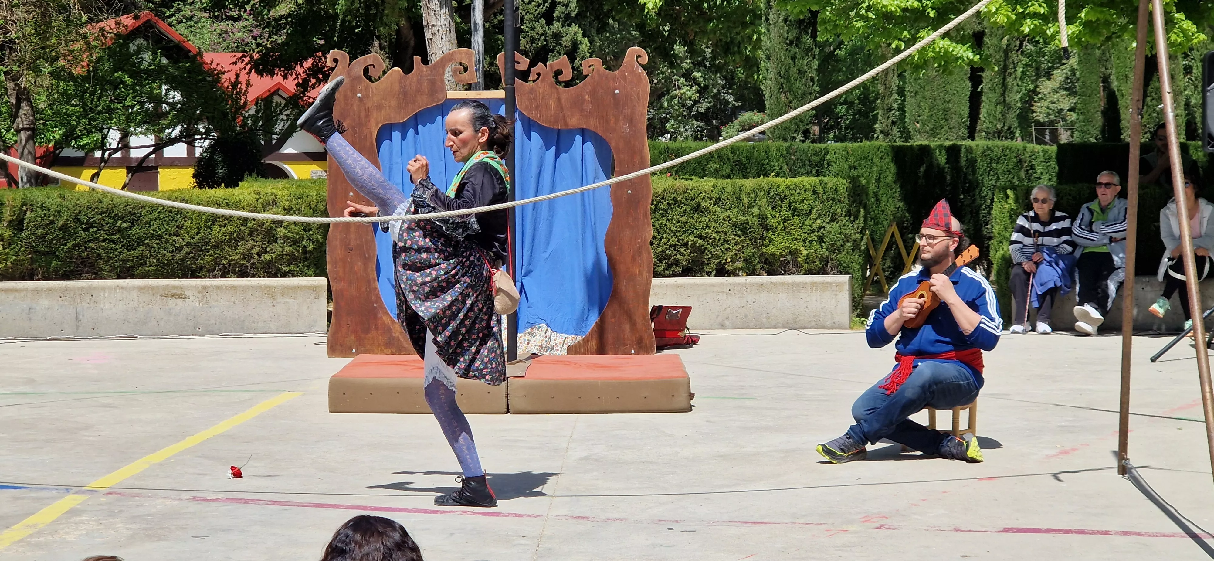 "Circo Jotero" de la compañía Monopájaro Verde. Foto Myriam Martínez