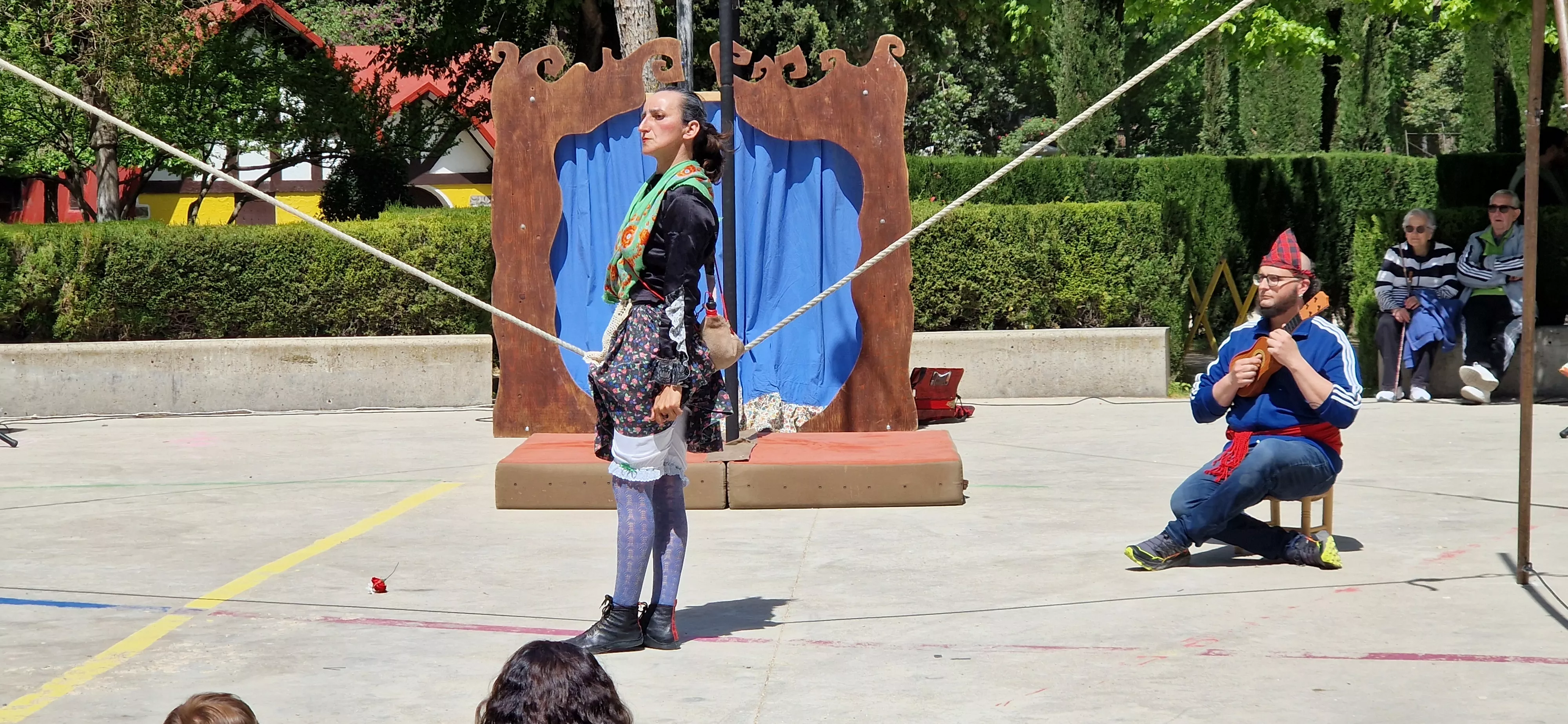 "Circo Jotero" de la compañía Monopájaro Verde. Foto Myriam Martínez