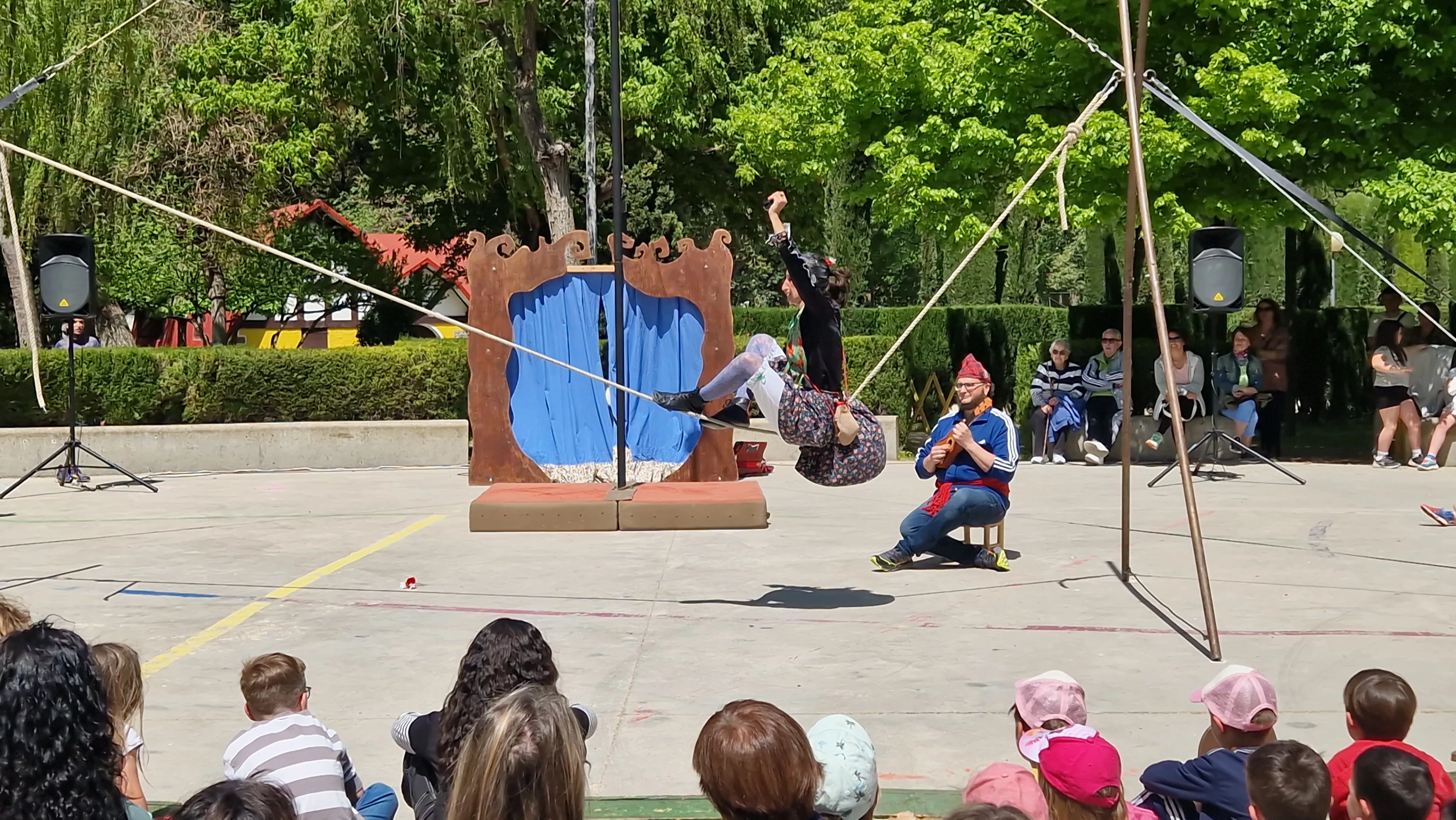 "Circo Jotero" de la compañía Monopájaro Verde. Foto Myriam Martínez