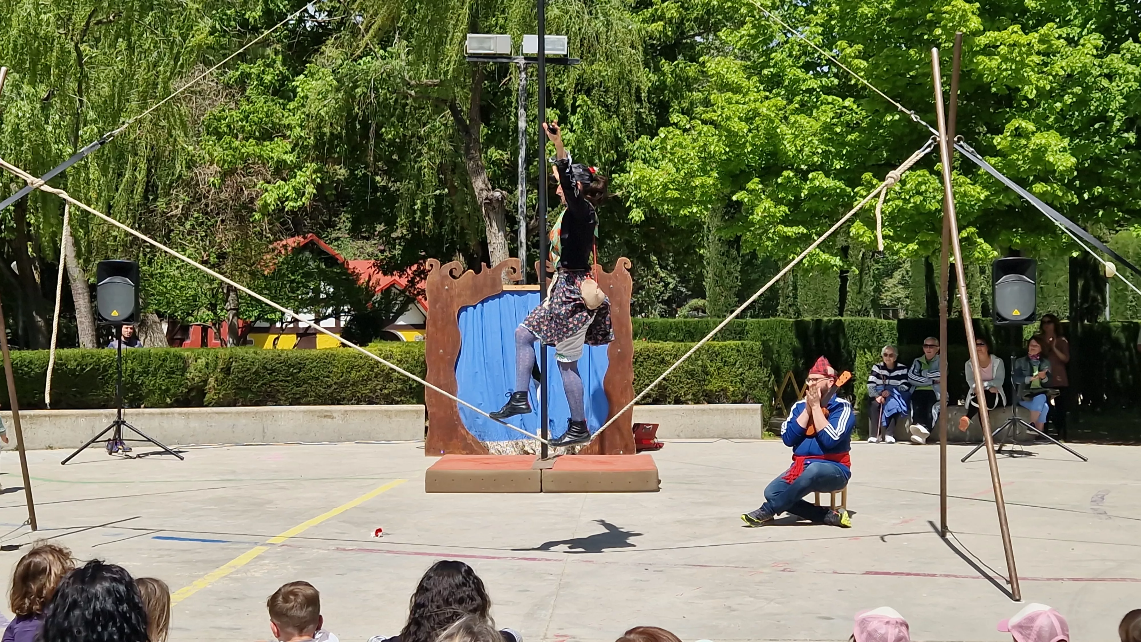 "Circo Jotero" de la compañía Monopájaro Verde. Foto Myriam Martínez