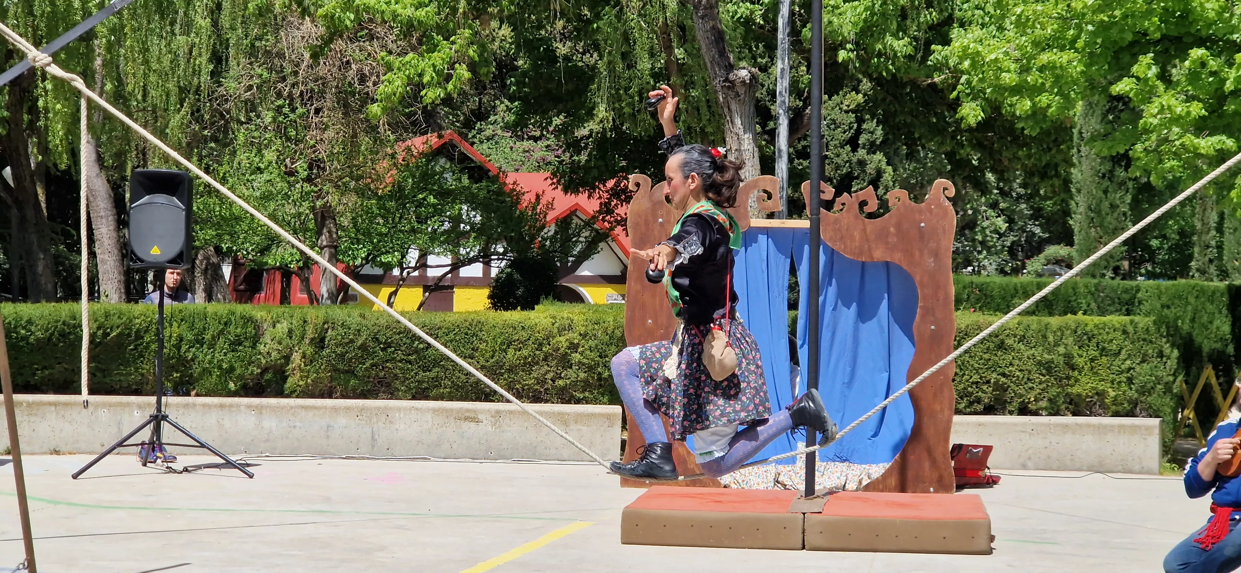 "Circo Jotero" de la compañía Monopájaro Verde. Foto Myriam Martínez