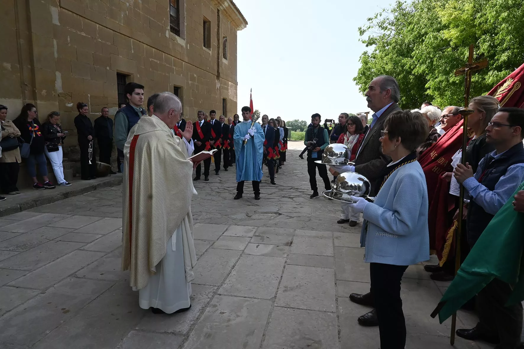 Romería al Santuario de Loreto en Huesca. Foto Carlos Jalle