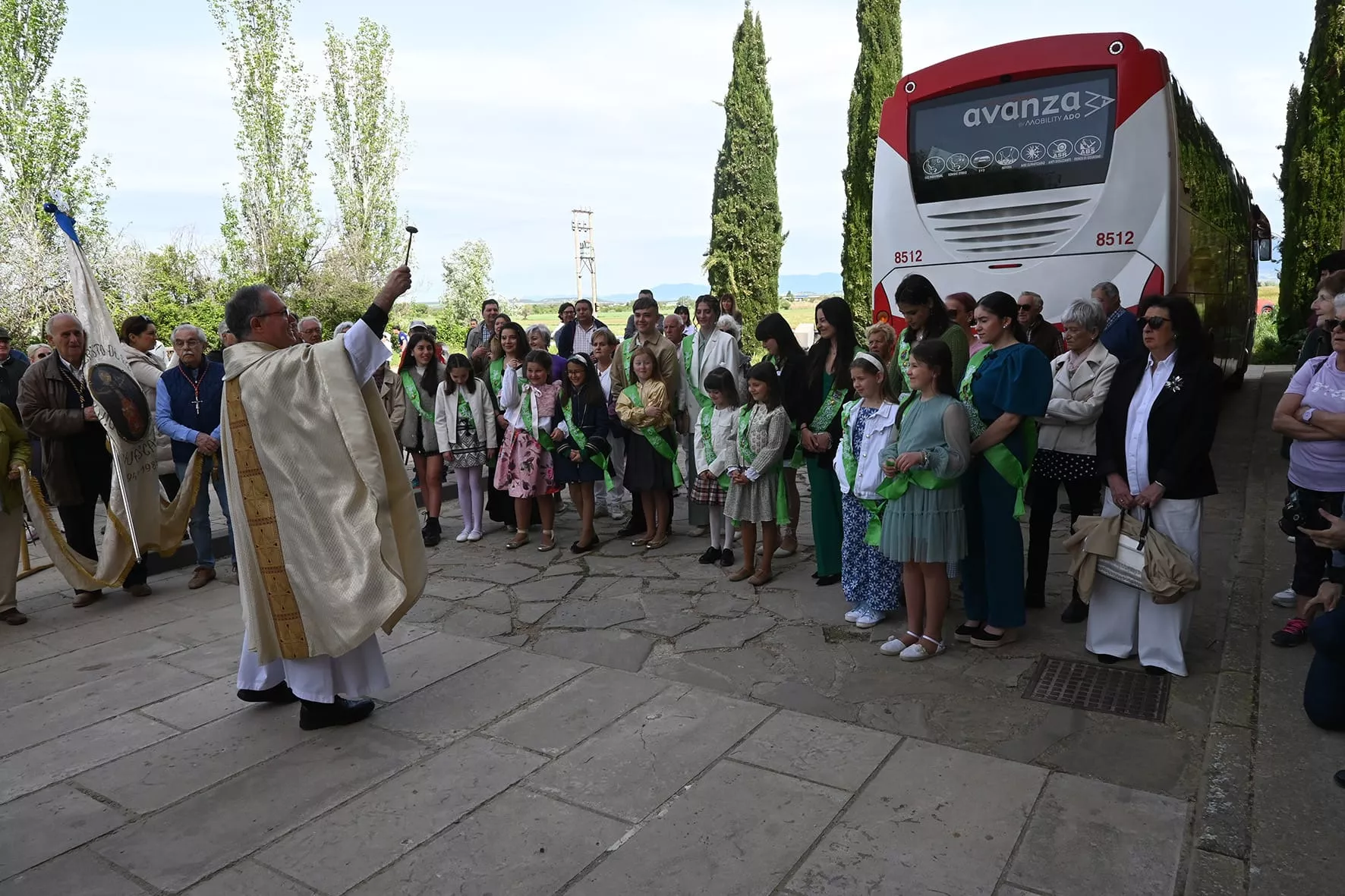 Romería al Santuario de Loreto en Huesca. Foto Carlos Jalle
