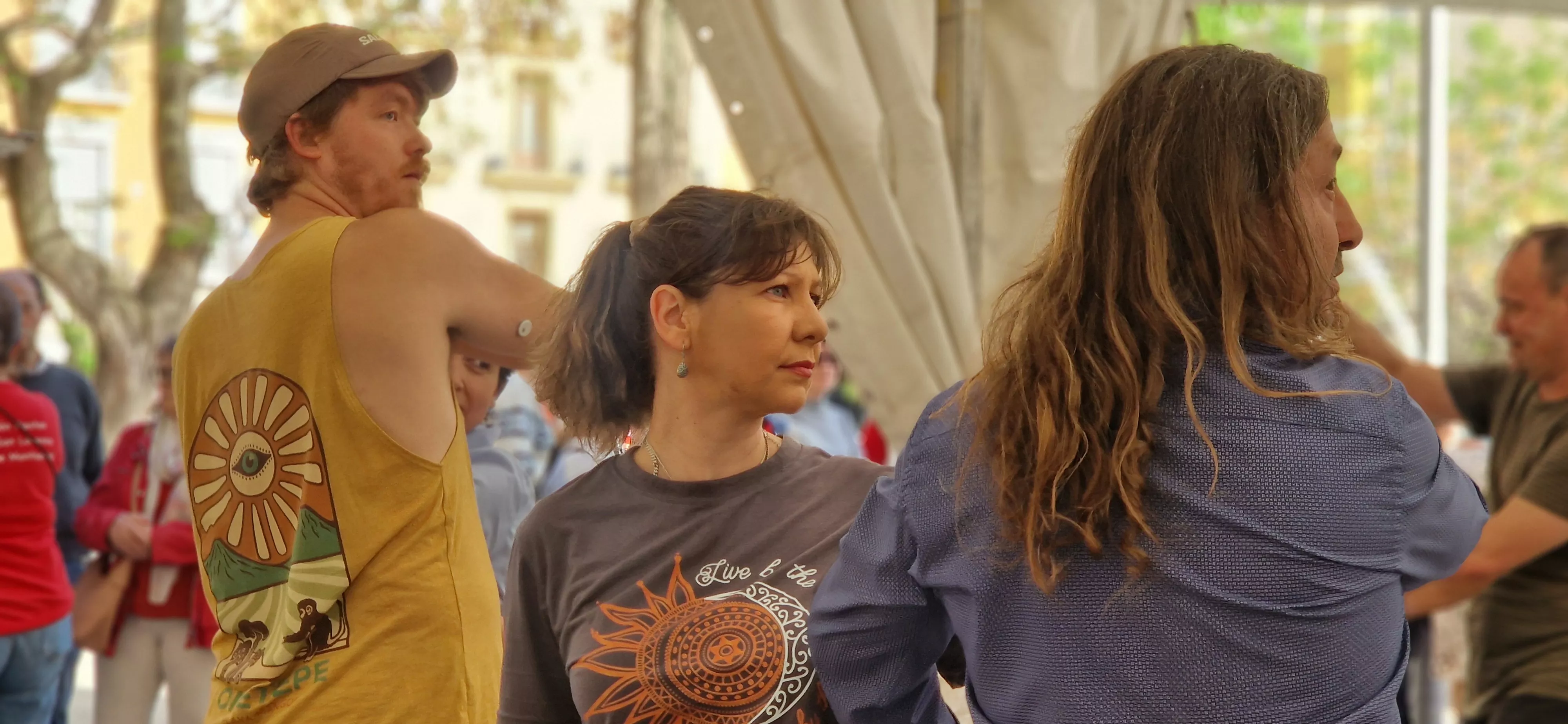 Bailes latinos en las Fiestas del Barrio de San Lorenzo. Foto Myriam Martínez