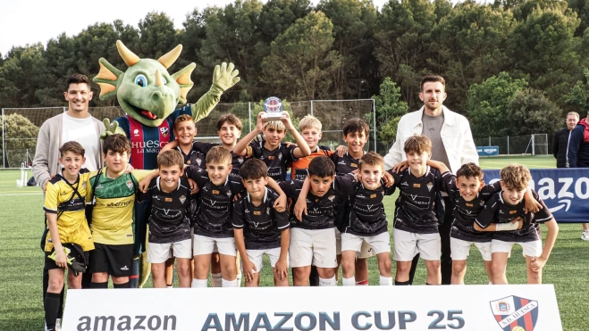 Alcañiz subcampeón masculino. Foto SD Huesca.