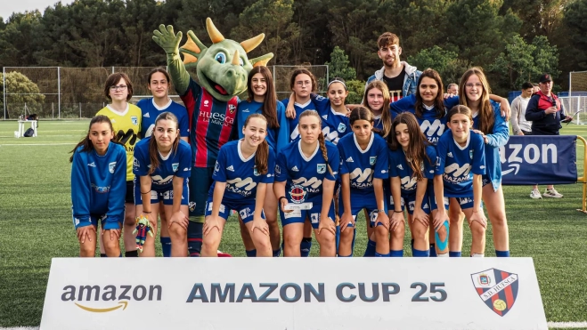 Barbastro, subcampeón femenino. Foto SD Huesca