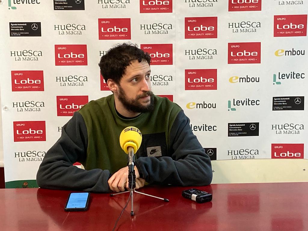 Santi Cerdán, entrenador del Lobe Huesca La Magia.