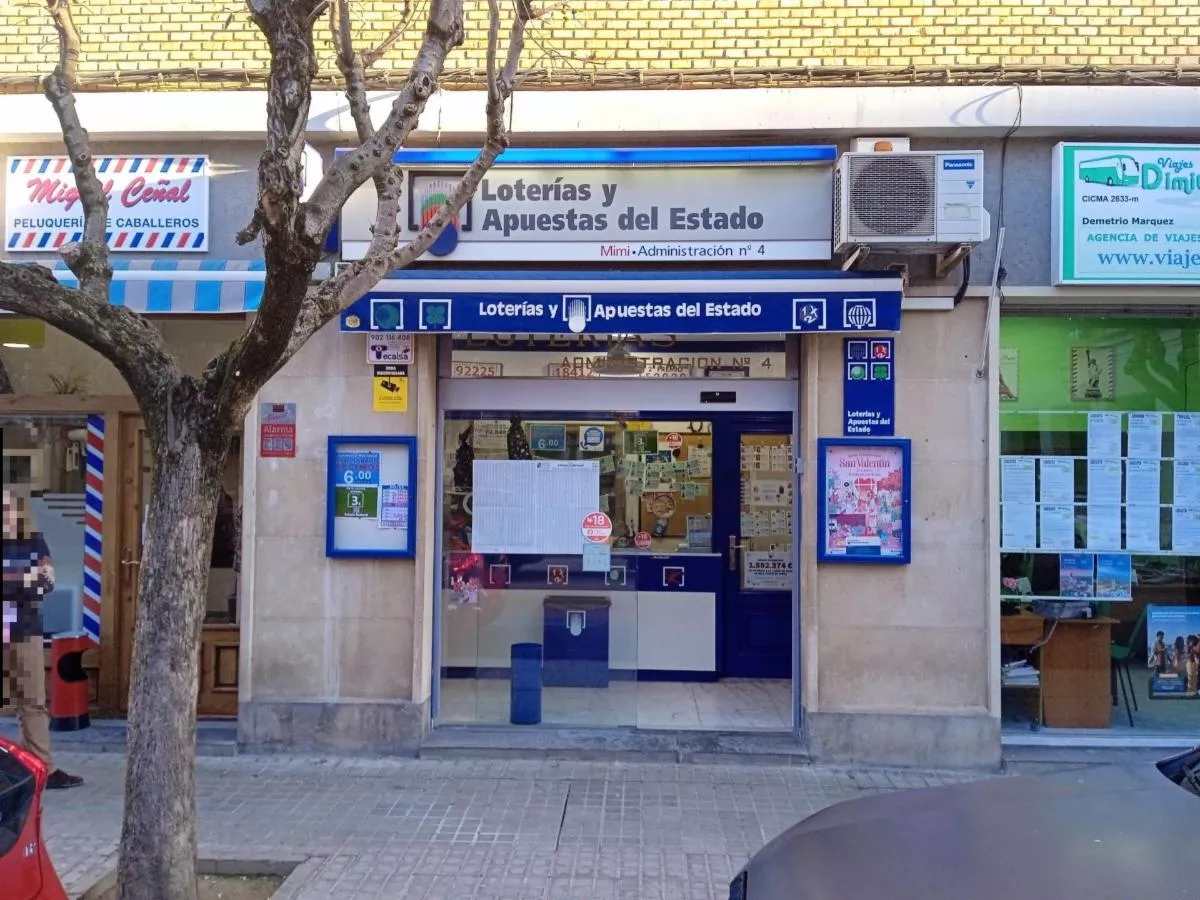 Administrador de Lotería número 4 de Huesa