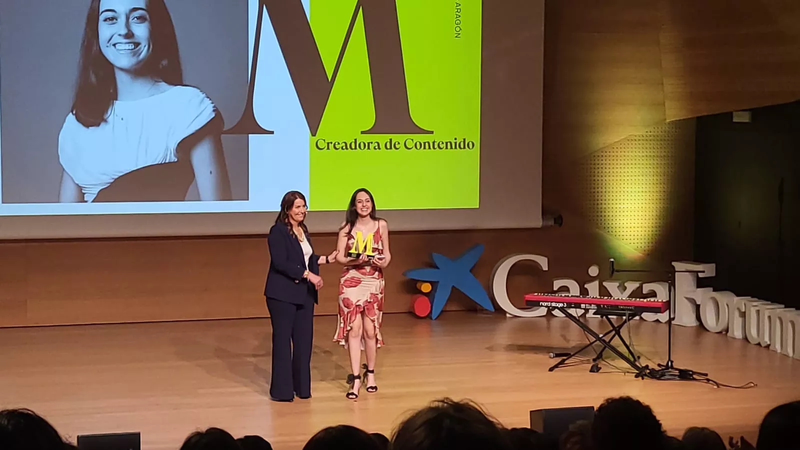 Carla Rivas, vencedora en Creadoras de Contenidos