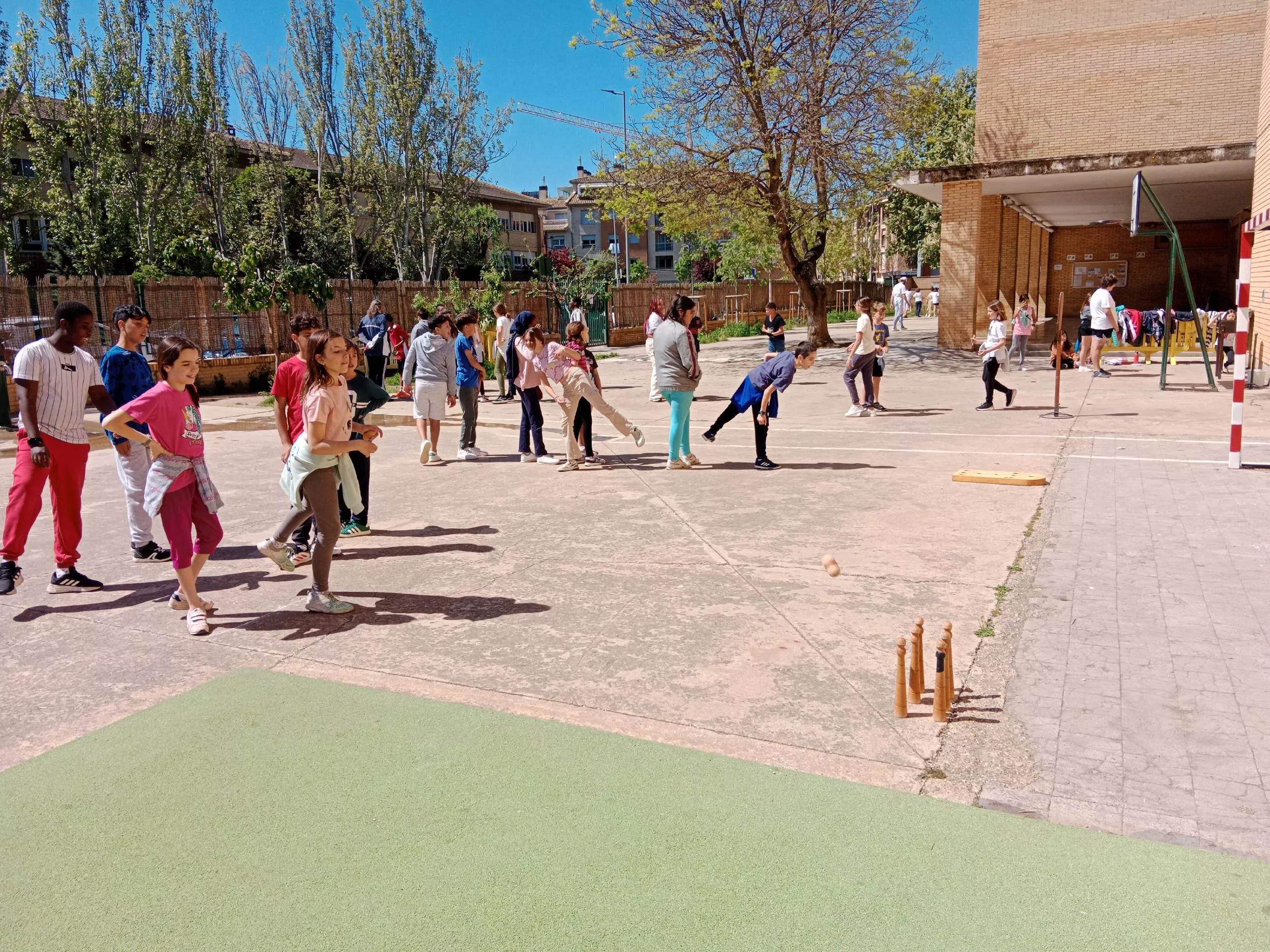 Juegos semana Cultural, Colegio Sancho Ramírez.