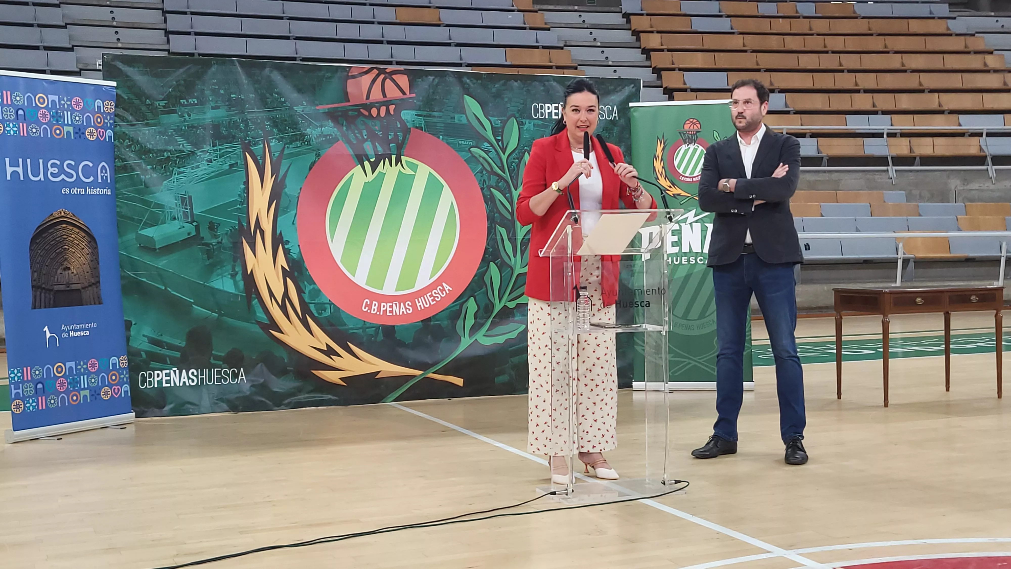 Convenio entre Ayuntamiento de Huesca y Club Baloncesto Peñas