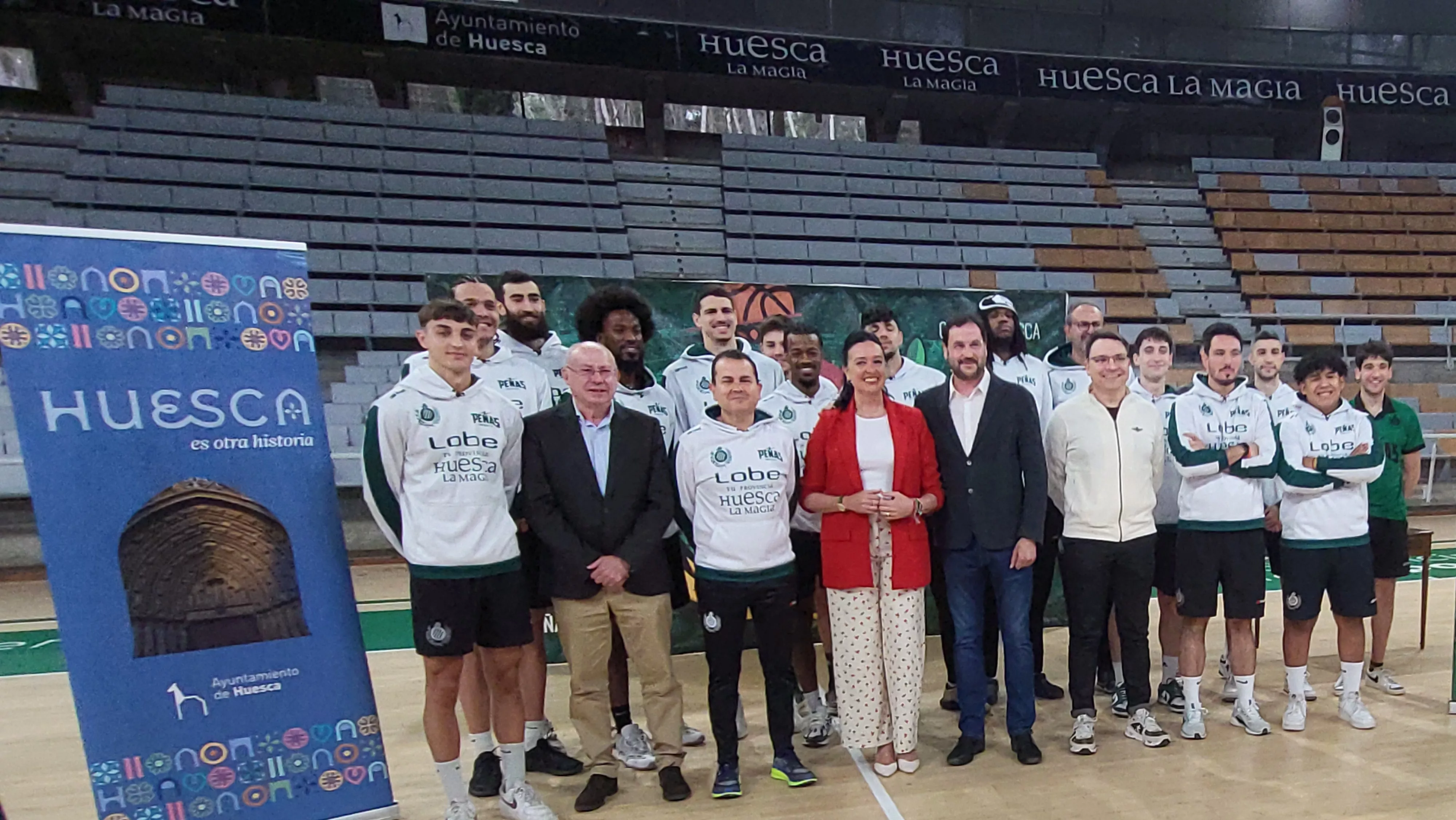Convenio entre Ayuntamiento de Huesca y Club Baloncesto Peñas