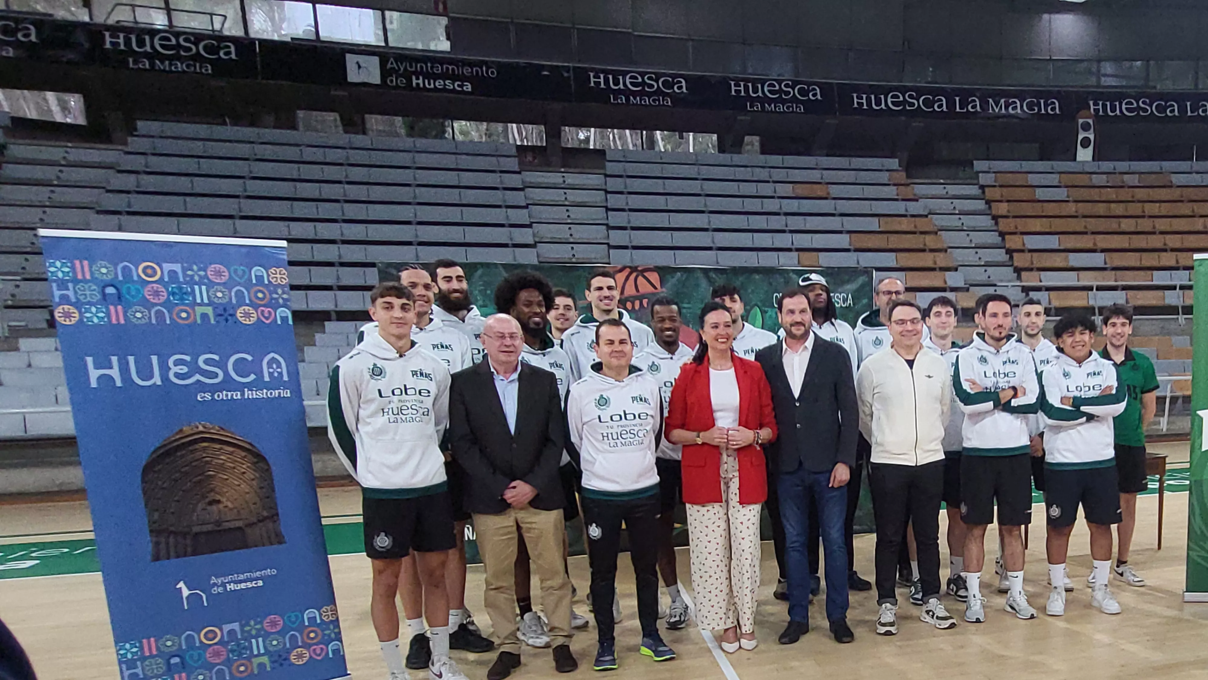 Convenio entre Ayuntamiento de Huesca y Club Baloncesto Peñas