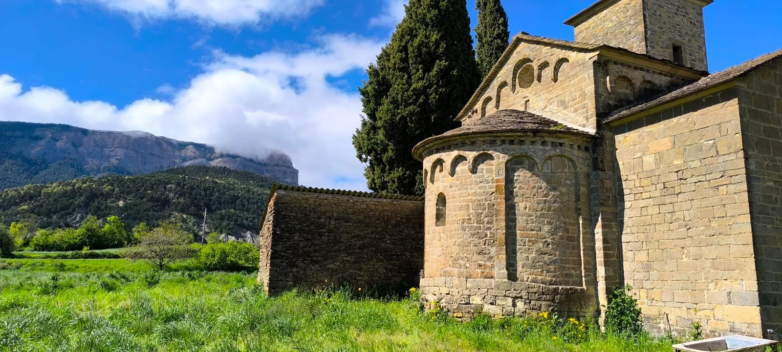 Excursión organizada por Unizar a Barós y Ullué. Foto Joaquín Santafé