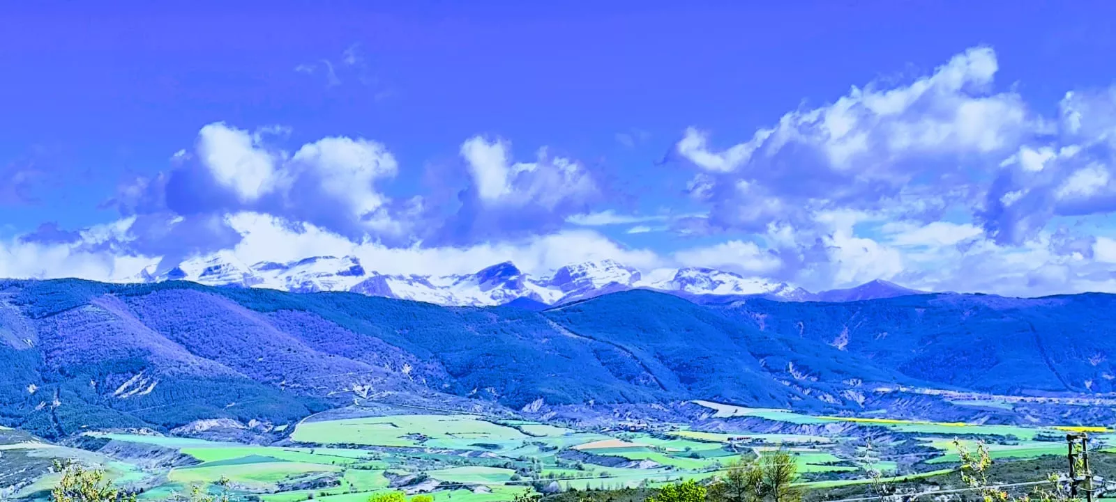 Excursión organizada por Unizar a Barós y Ullué. Foto Joaquín Santafé