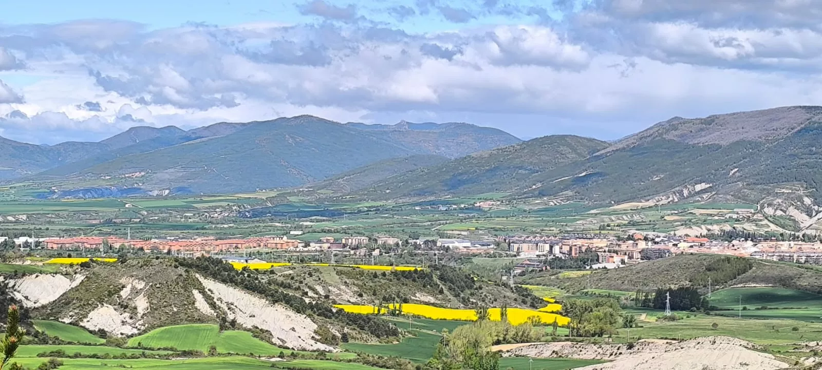 Excursión organizada por Unizar a Barós y Ullué. Foto Joaquín Santafé