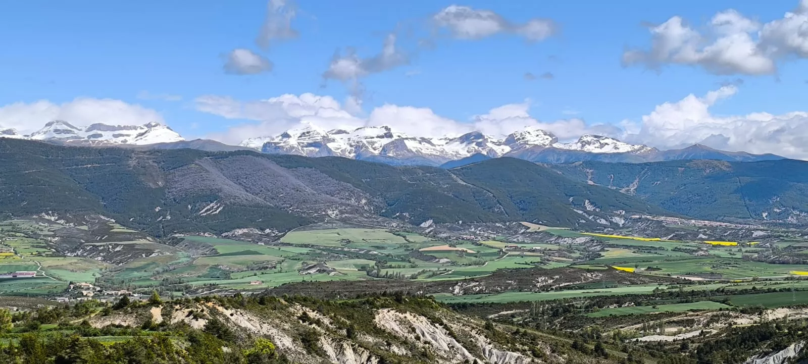 Excursión organizada por Unizar a Barós y Ullué. Foto Joaquín Santafé