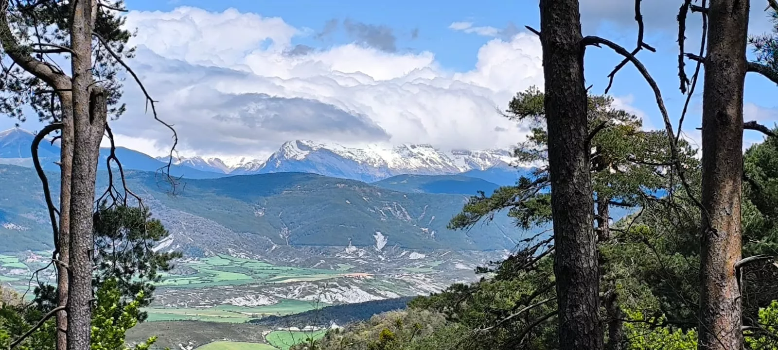 Excursión organizada por Unizar a Barós y Ullué. Foto Joaquín Santafé