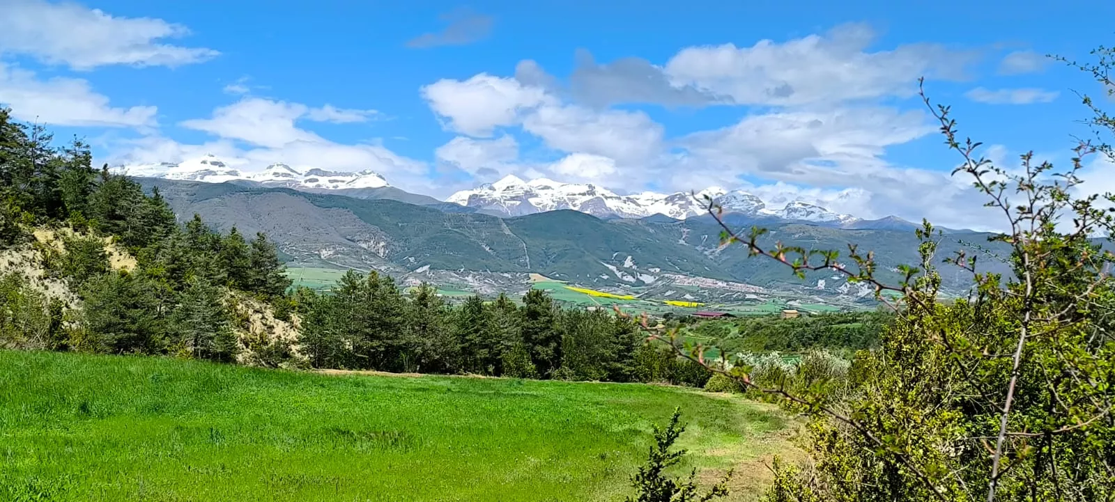 Excursión organizada por Unizar a Barós y Ullué. Foto Joaquín Santafé